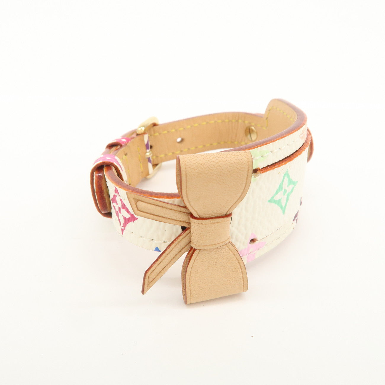 Louis Vuitton Monogram Multicolor Porte Address Bracelet M92594