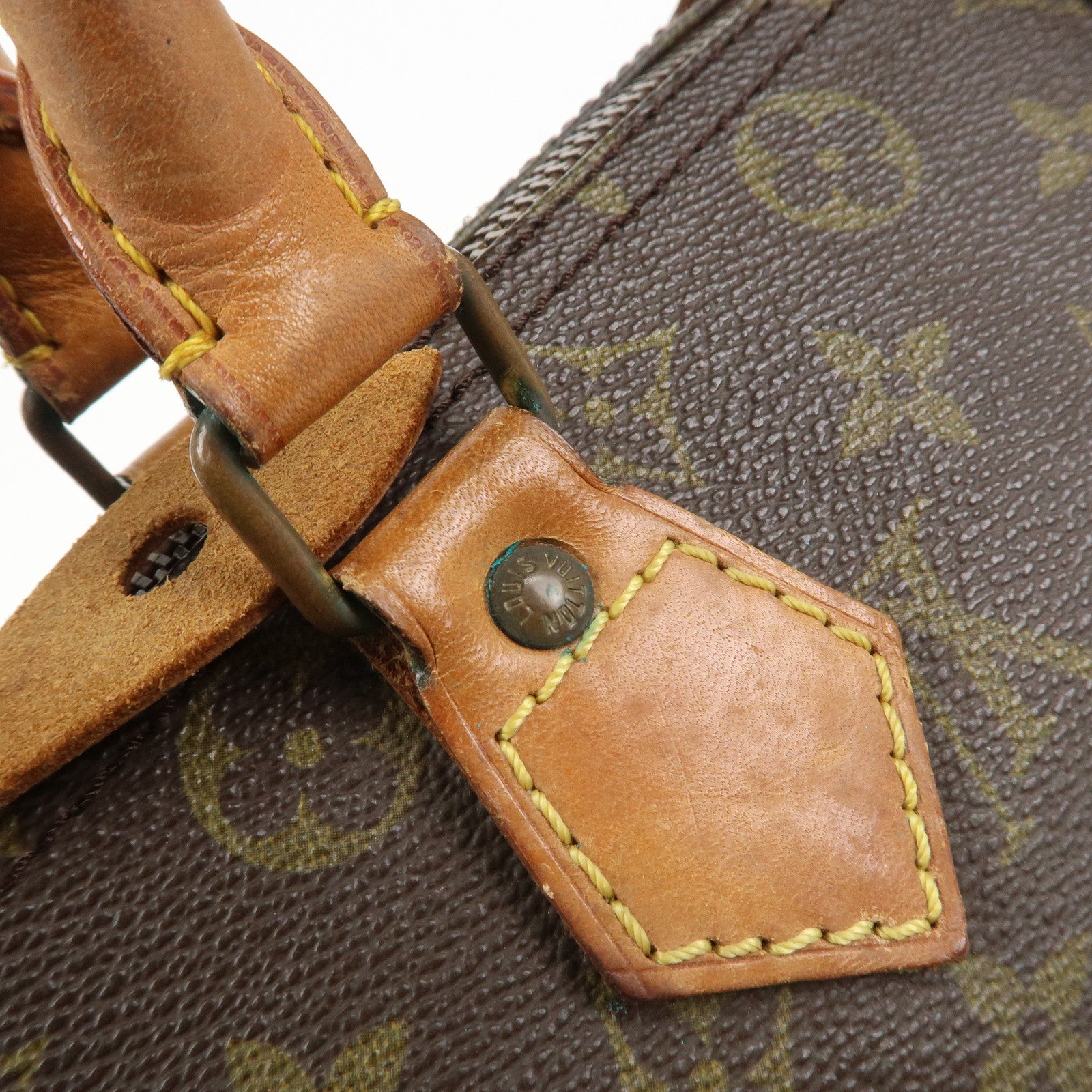 Louis Vuitton Monogram Speedy 30 Boston Bag Hand Bag Brown M41526