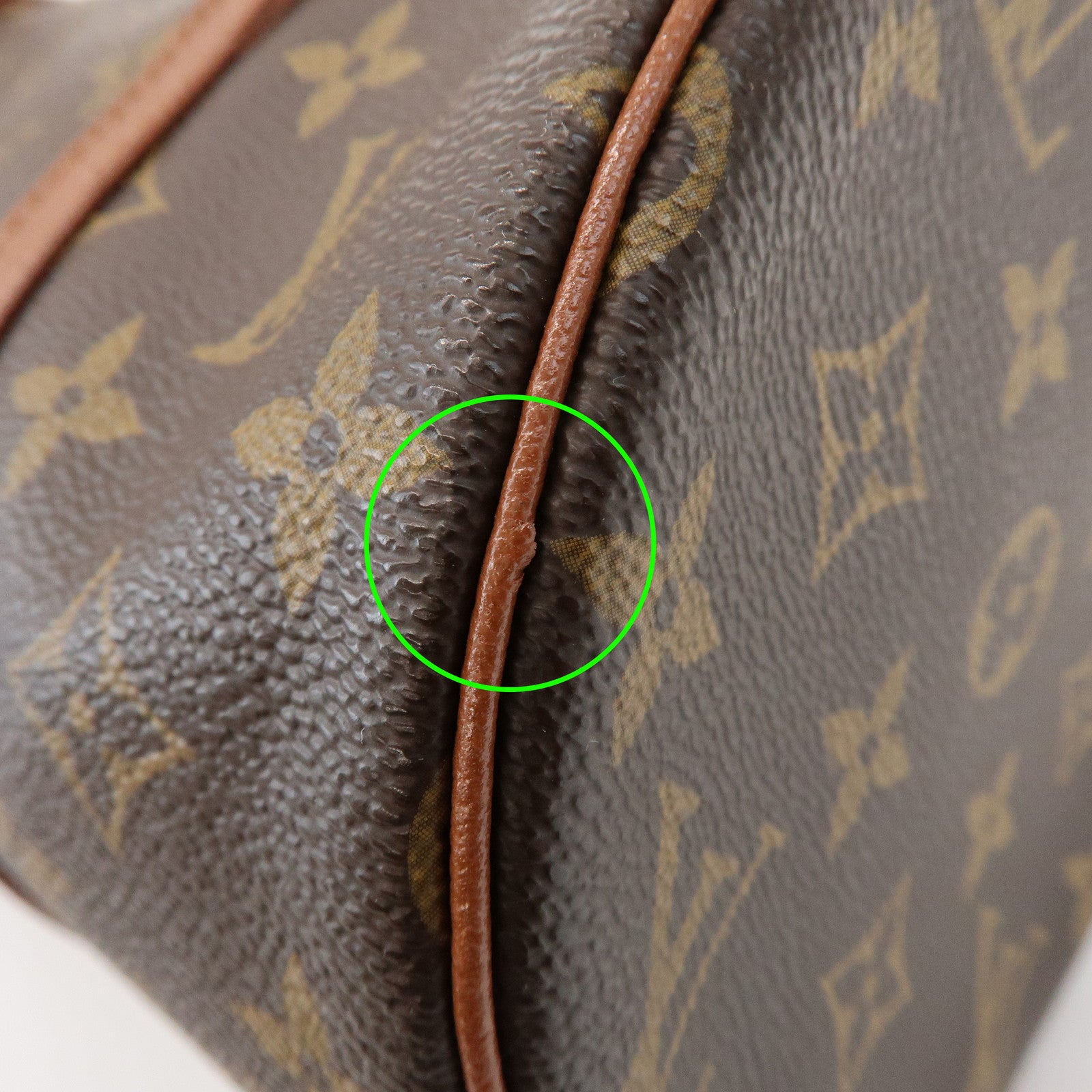 Louis Vuitton Monogram Papillon 30 Hand Bag Brown M51365