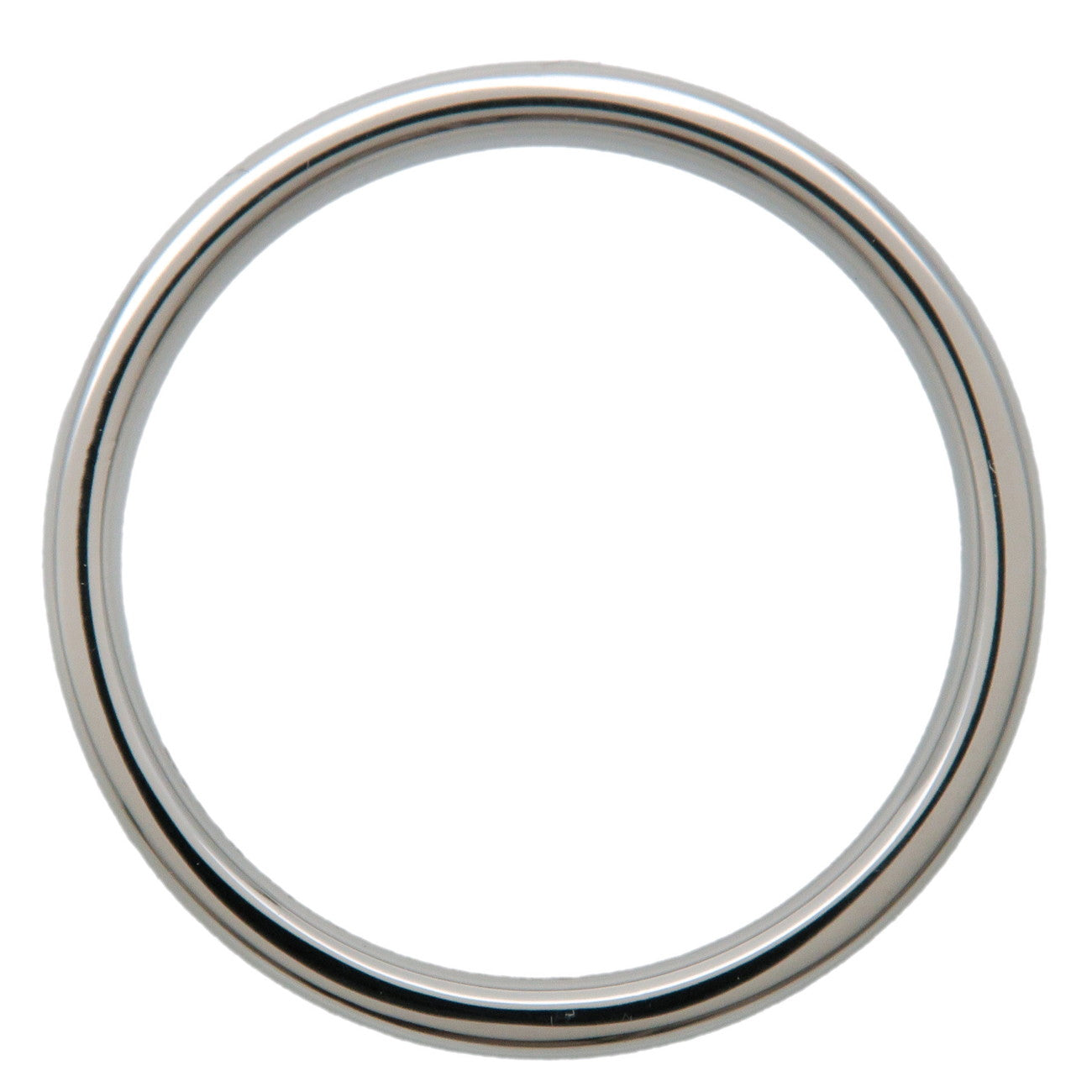 Tiffany & Co Classic Band Ring PT950 Platinum US6 EU51.5 HK13 Used