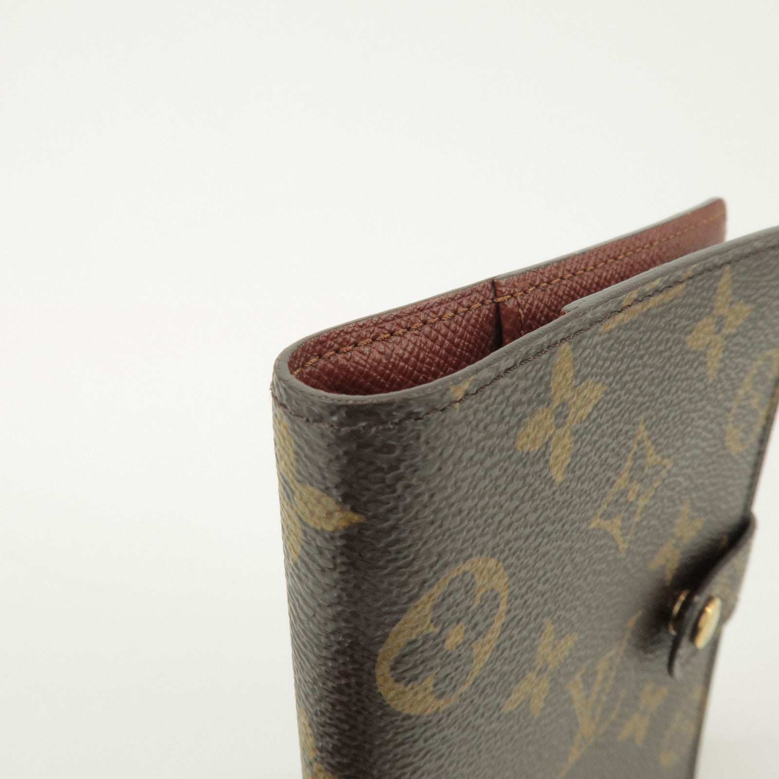 Louis Vuitton Monogram Agenda PM Planner Cover Brown R20005