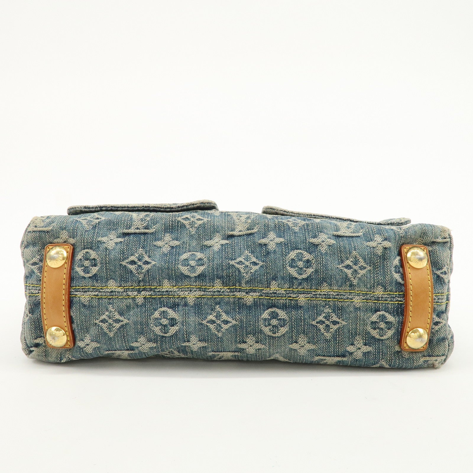 Louis Vuitton Monogram Denim Baggy PM 2Way Bag Shoulder Bag M95049