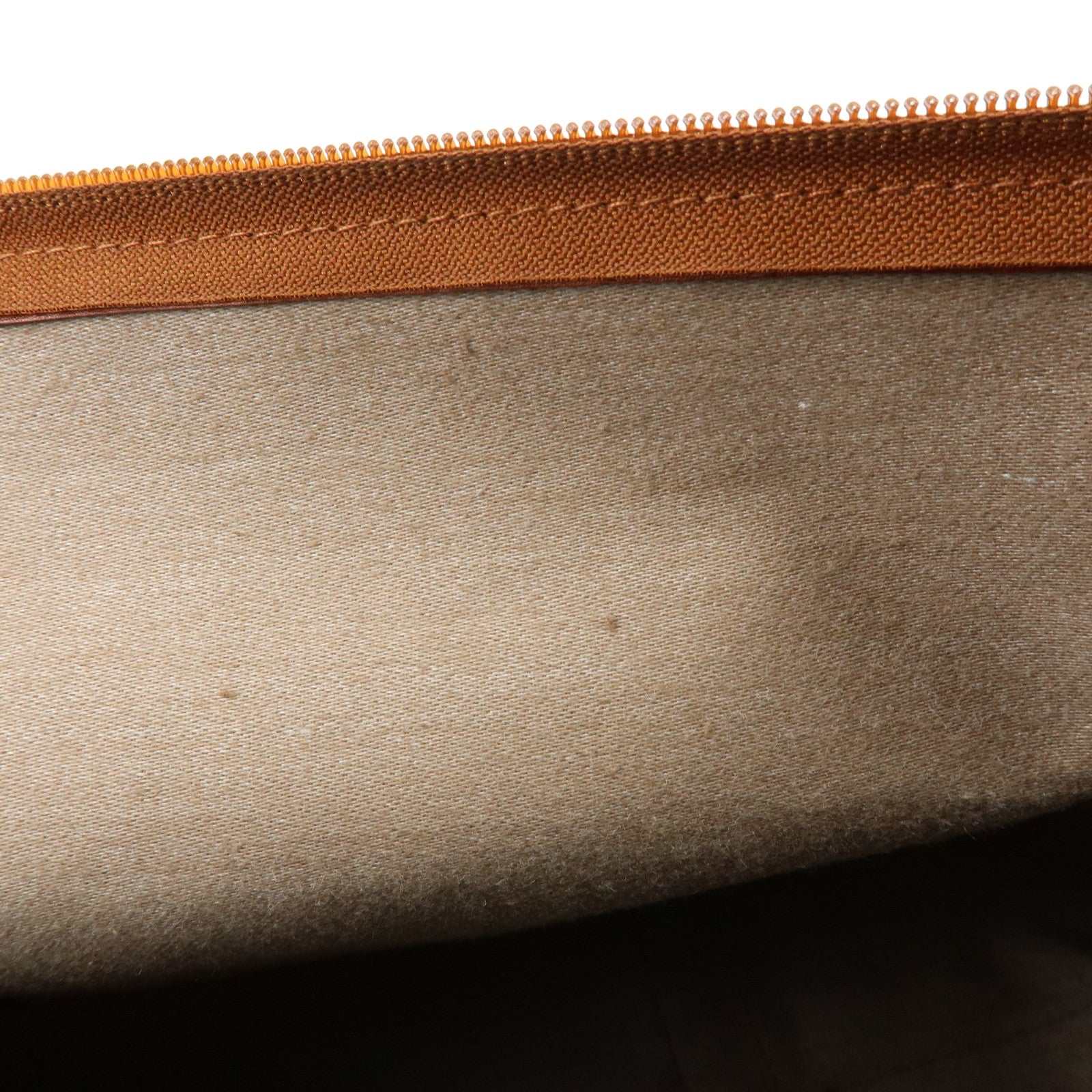 MCM Visetos PVC Leather Tote Bag Boston Bag Hand Bag Cognac Brown