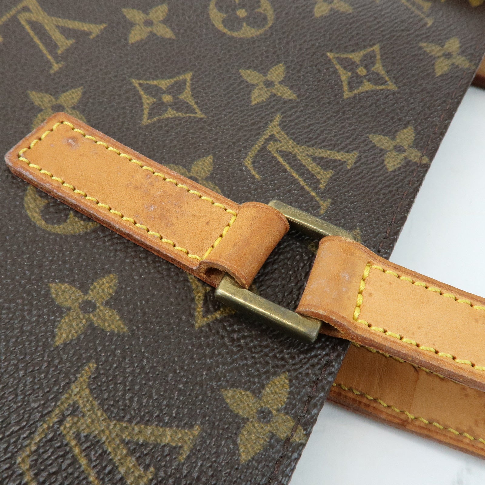 Louis Vuitton Monogram Luco Tote Bag Shoulder Bag Brown M51155