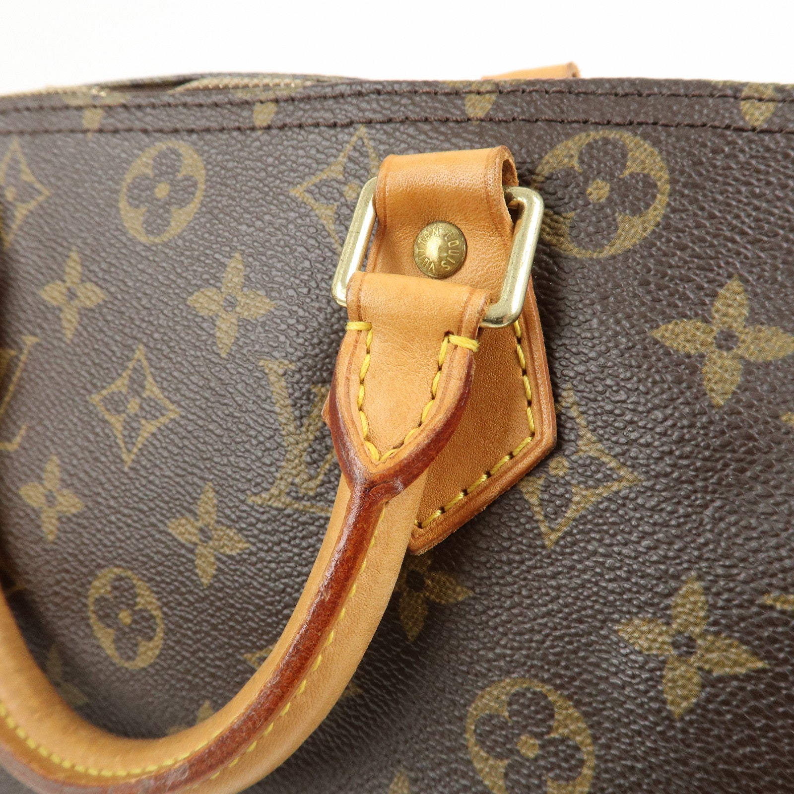 Louis Vuitton Monogram Speedy 30 Boston Bag Hand Bag Brown M41526