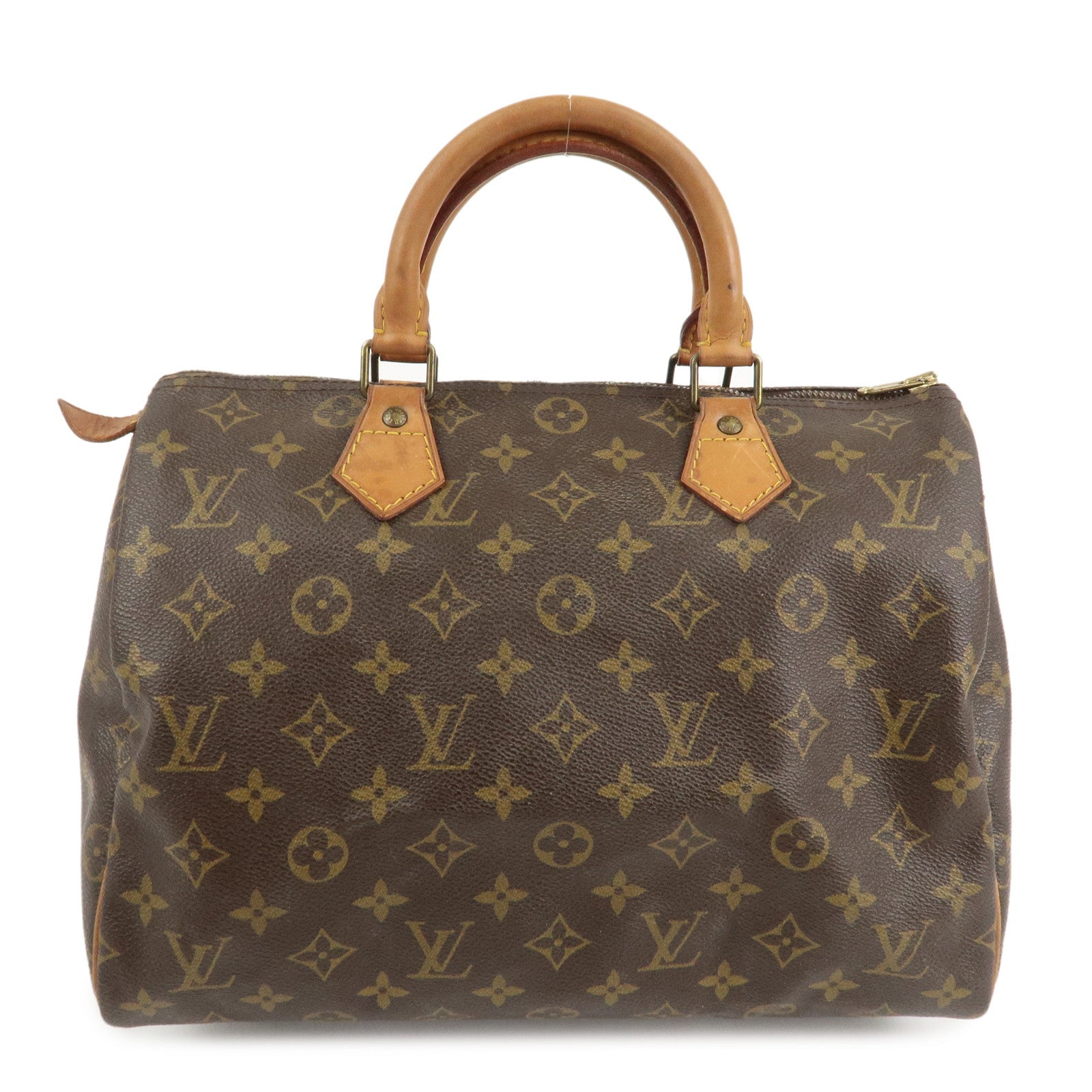 Louis Vuitton Monogram Speedy 30 Hand Bag Boston Bag M41526