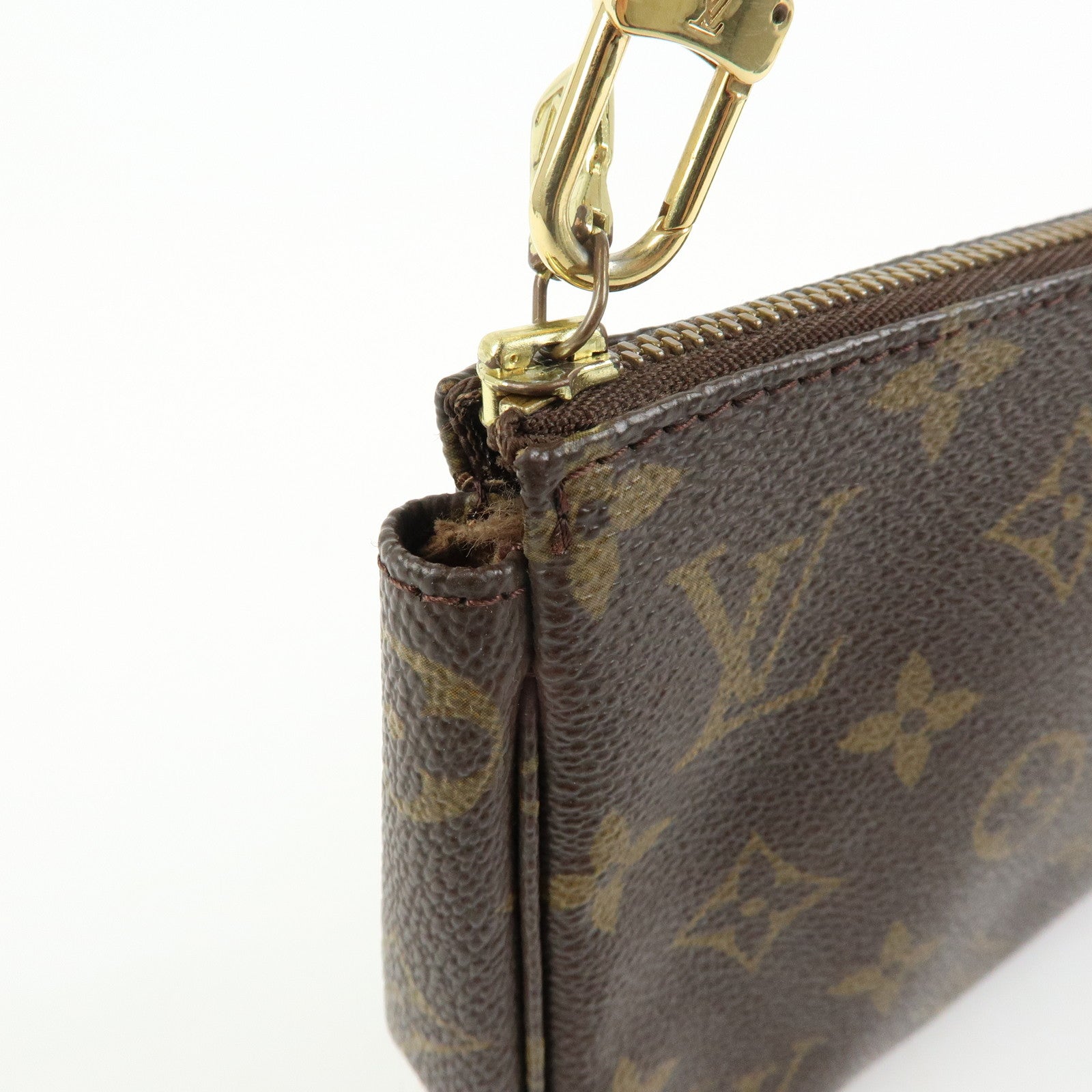 Louis Vuitton Monogram Pochette Accessoires Pouch Hand Bag M51980