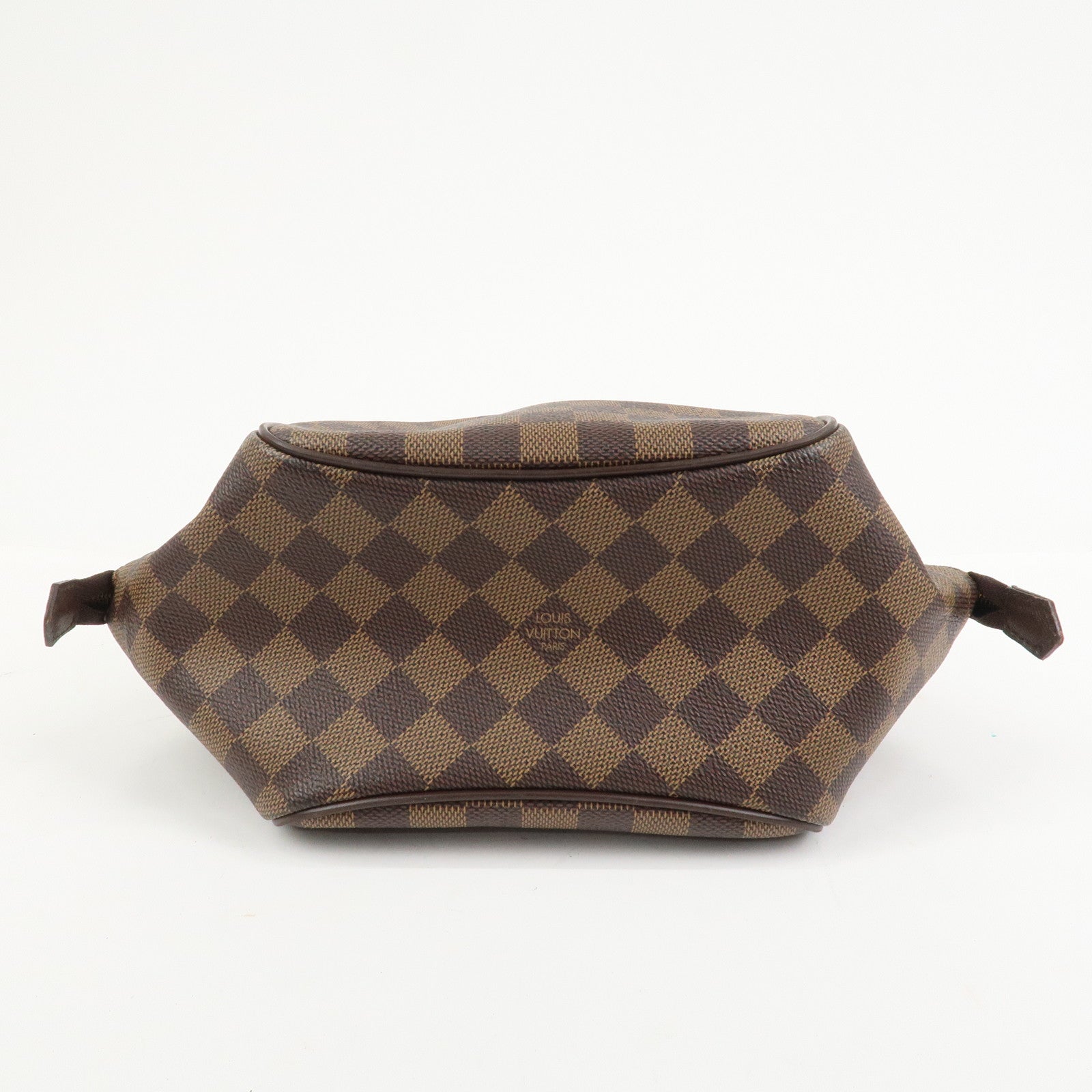 Louis Vuitton Damier Canvas Belem PM Hand Bag Brown N51173