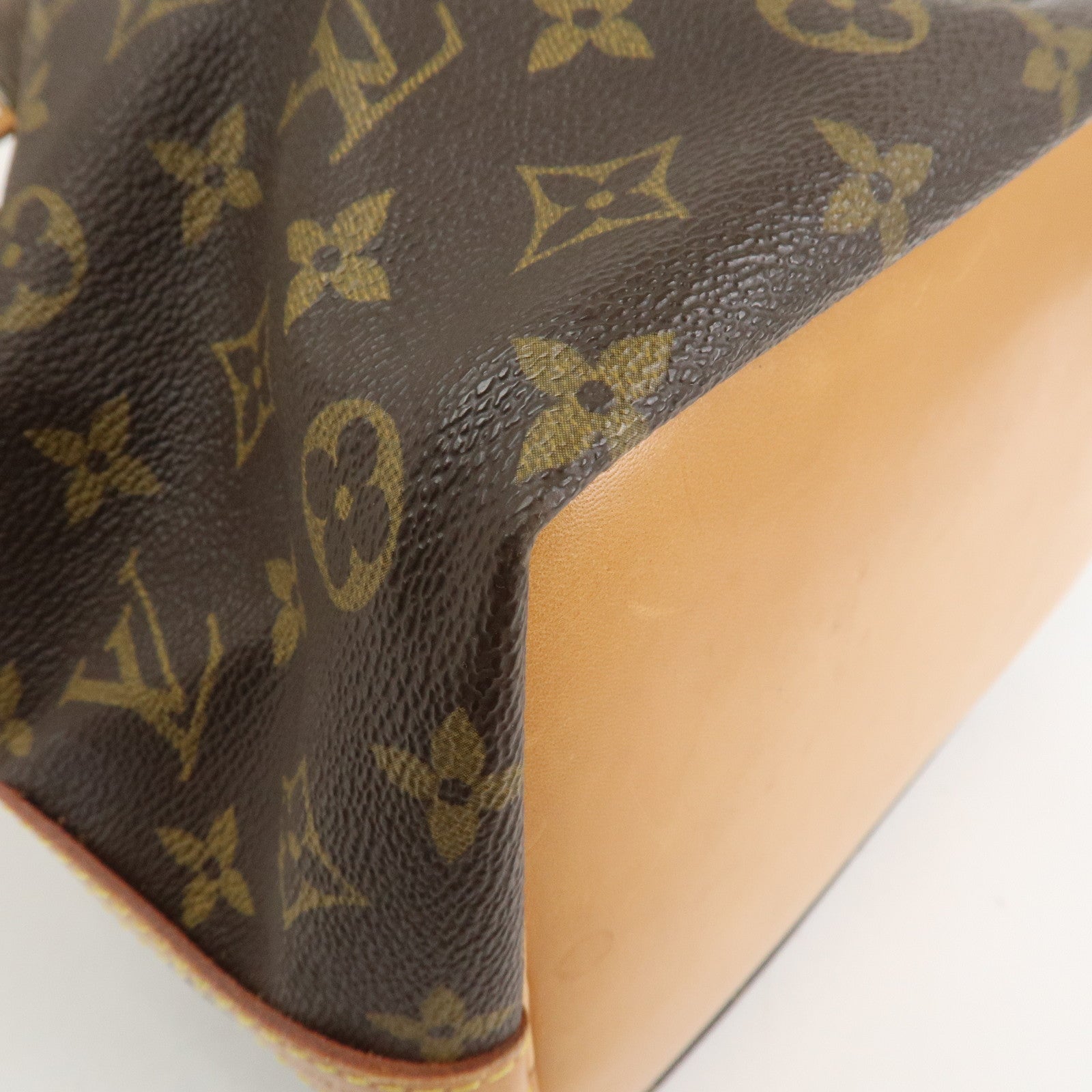 Louis Vuitton Monogram Petit Noe Shoulder Bag Brown M42226