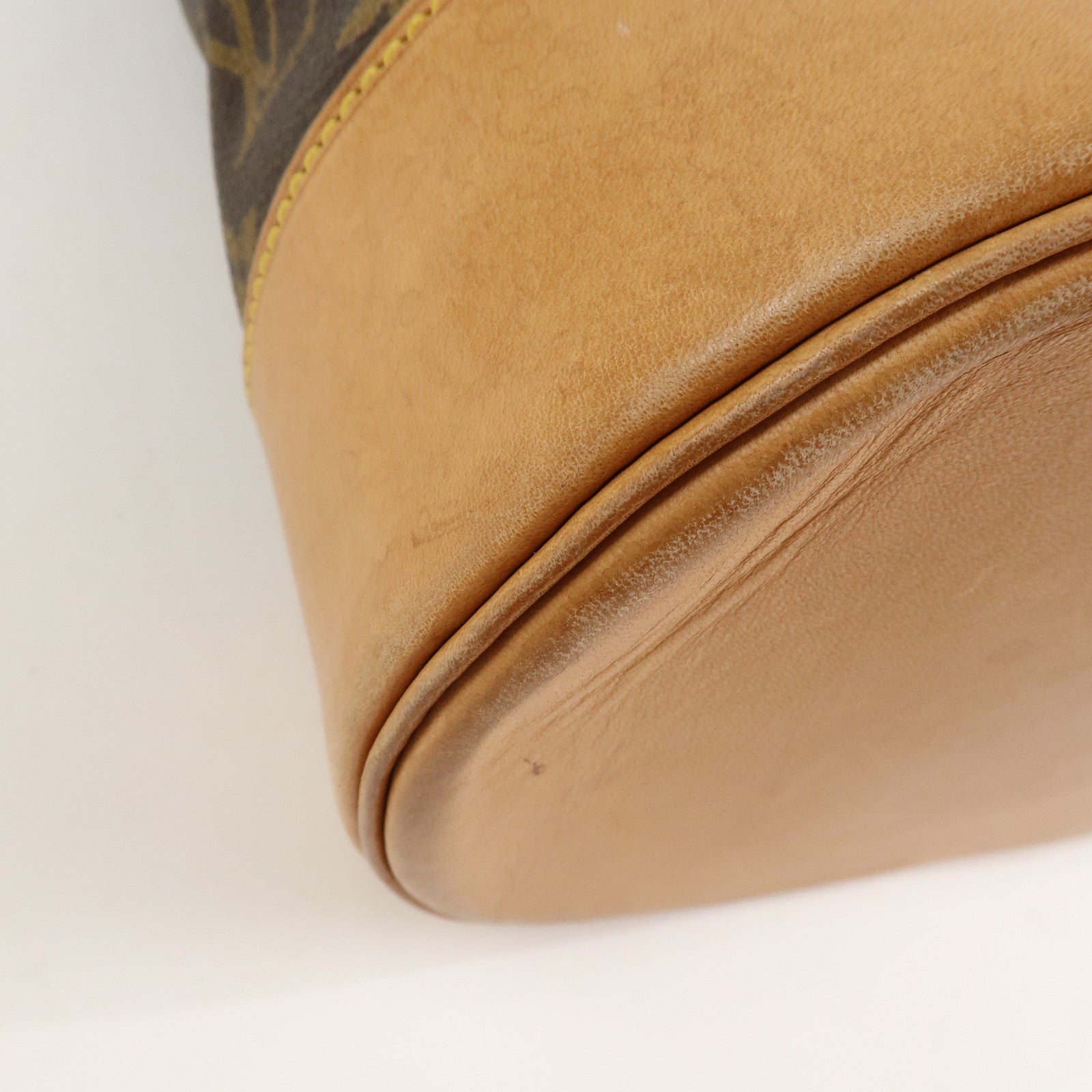 Louis Vuitton Monogram Randonnee PM Laundry Bag Brown M42243 Used
