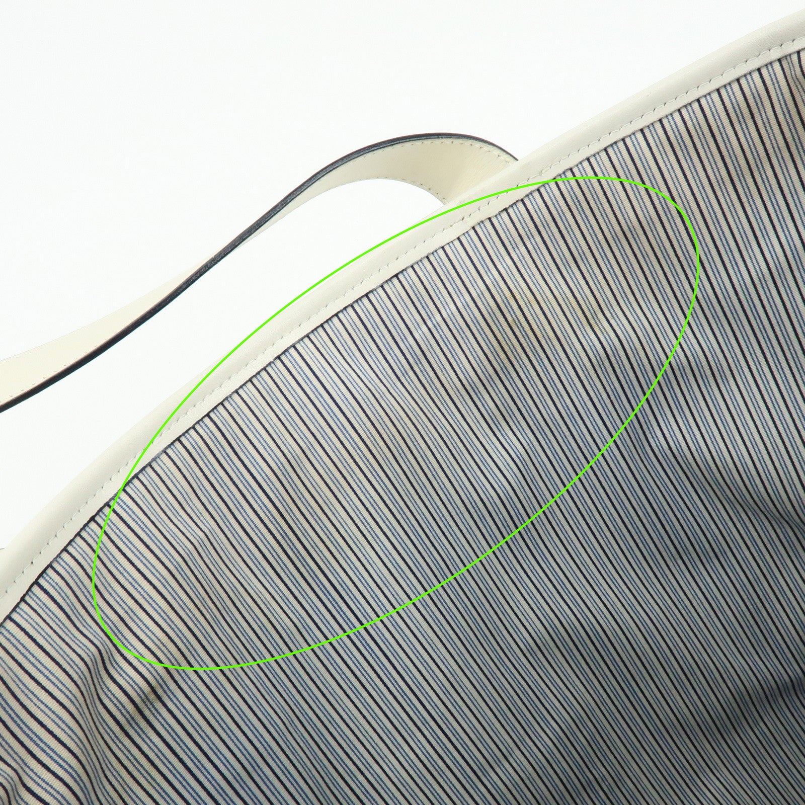 CELINE Hibiscus Motif Suede Leather Tote Bag Gray Ivory