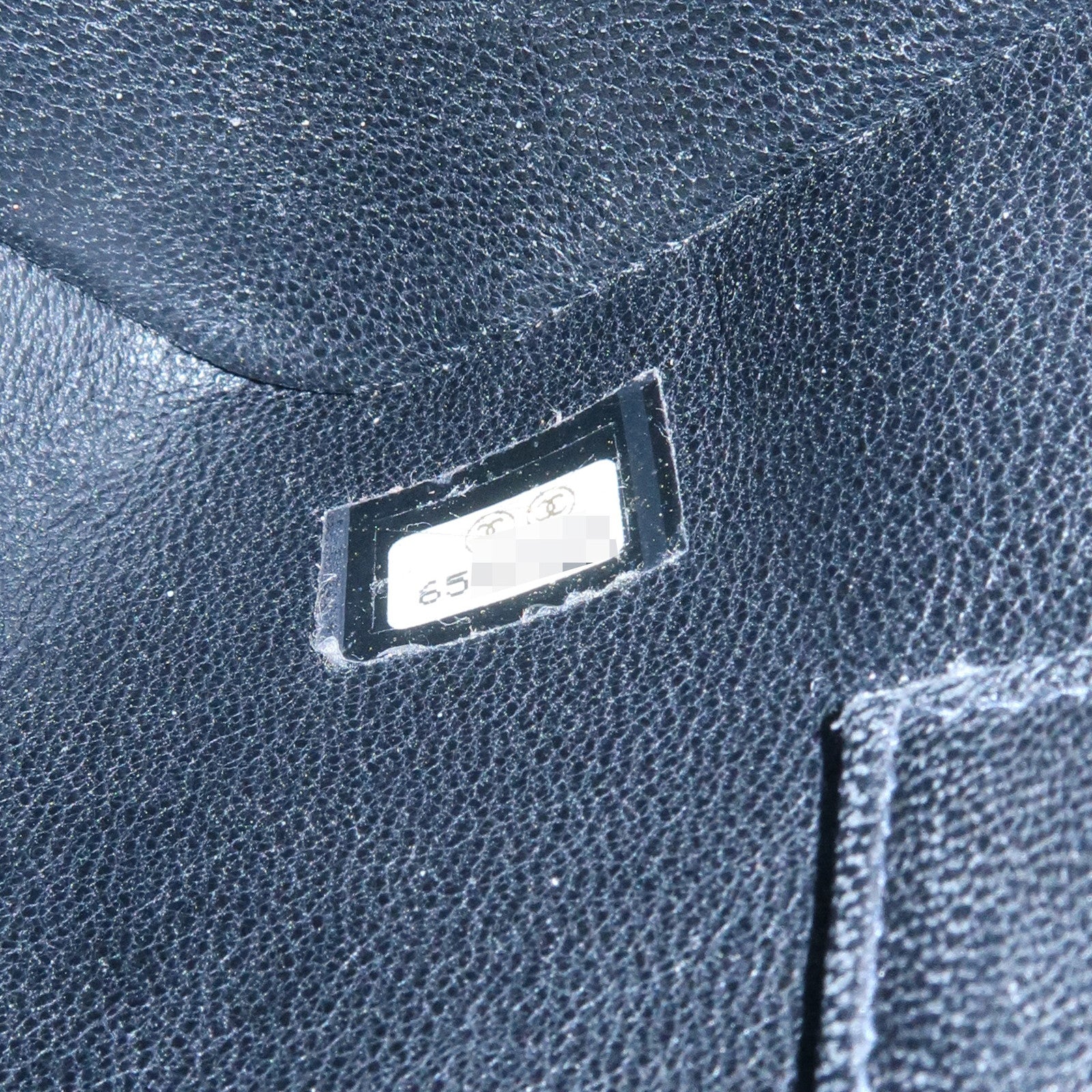 CHANEL Matelasse Caviarskin Medallion Tote Bag Hand Bag A01804