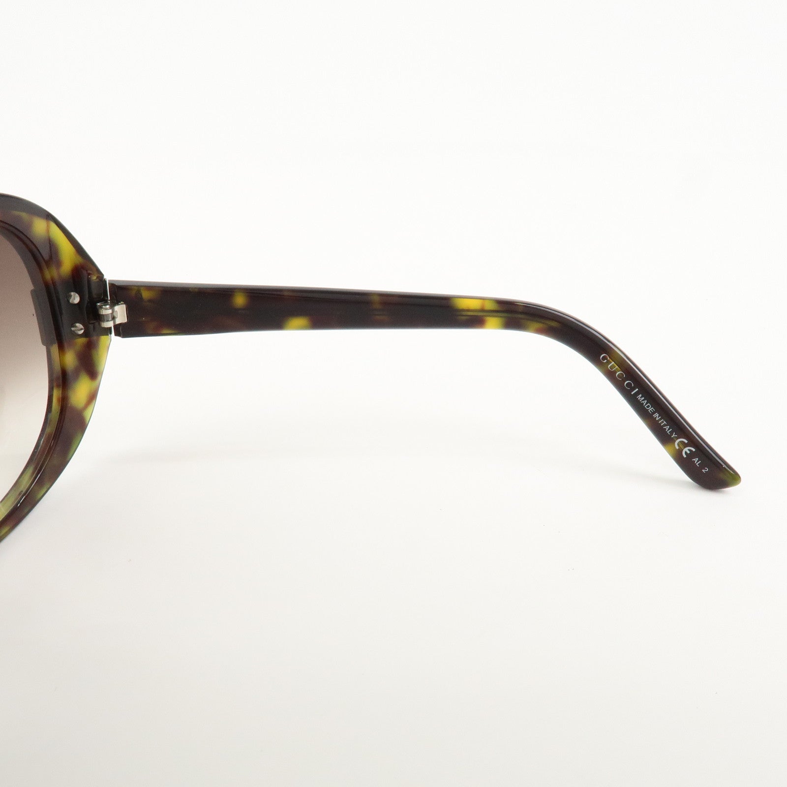 GUCCI Plastic Tortoiseshell Sunglasses 086JS 58□17 130 GG3112FS