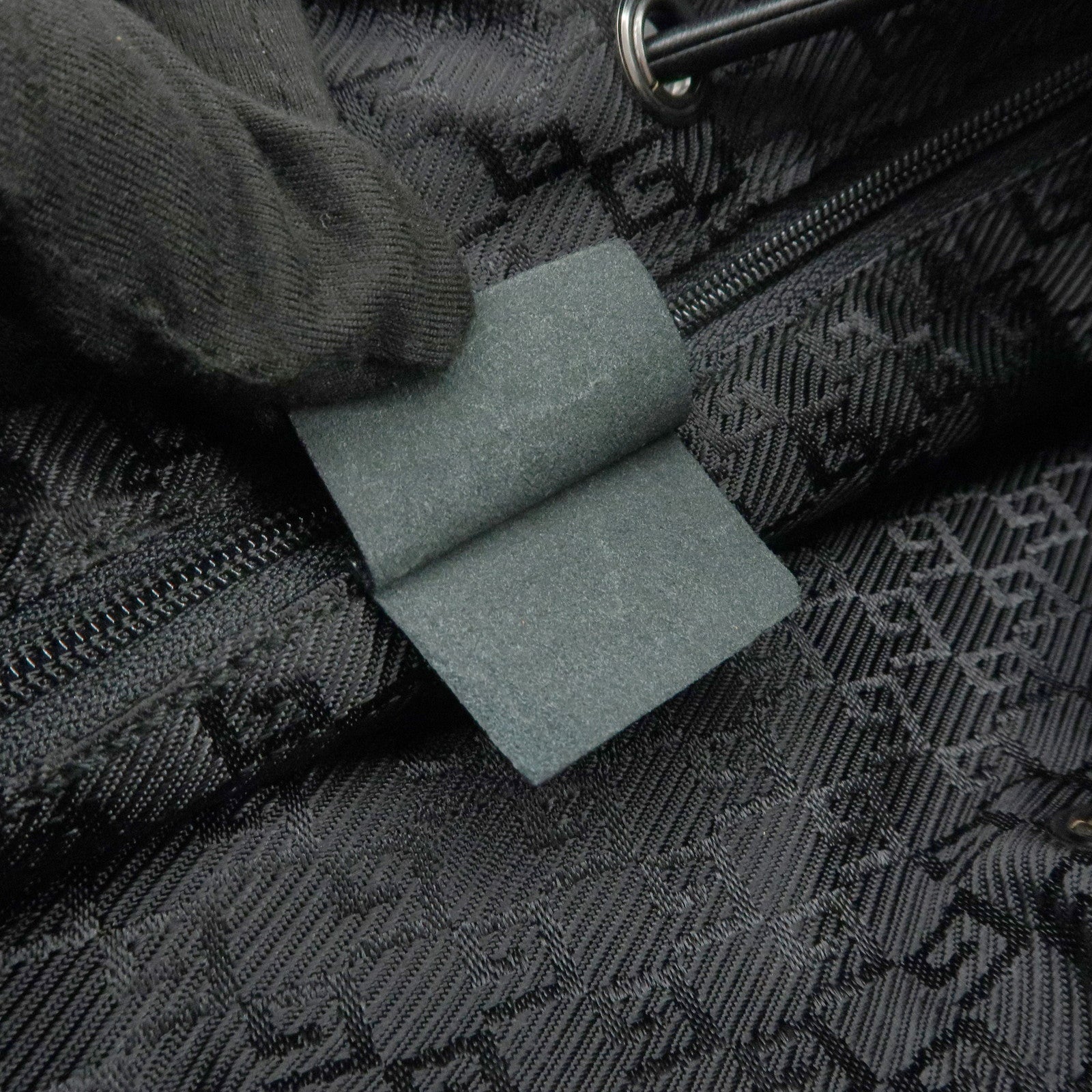 GUCCI Logo Leather Shoulder Bag Hand Bag Black 001・3748