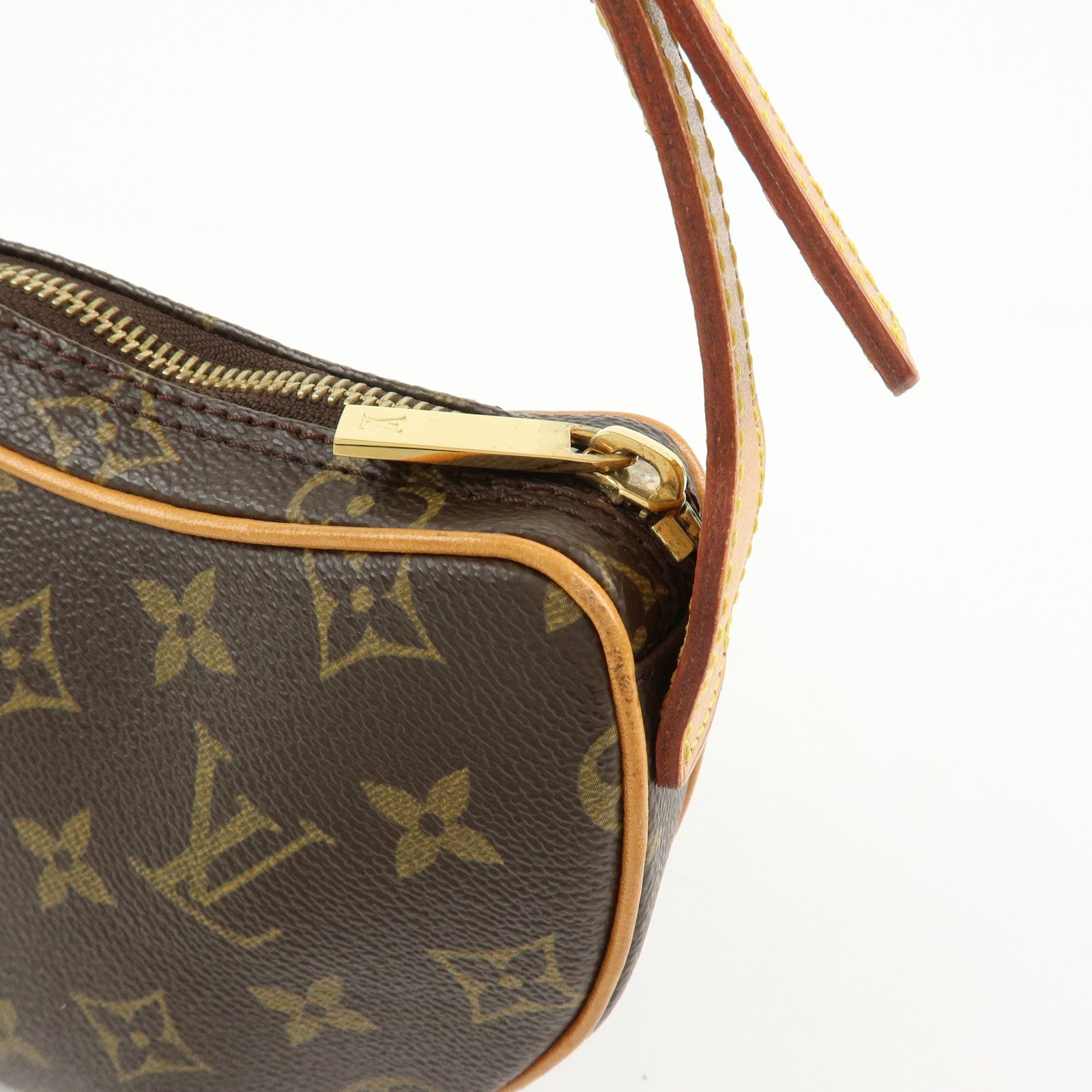 Louis Vuitton Monogram Pochette Croissant Shoulder Hand Bag M51510