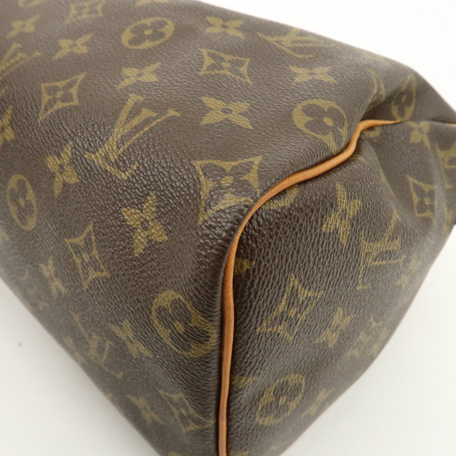 Louis Vuitton Monogram Canvas Speedy 25 Boston Bag Hand Bag M41528