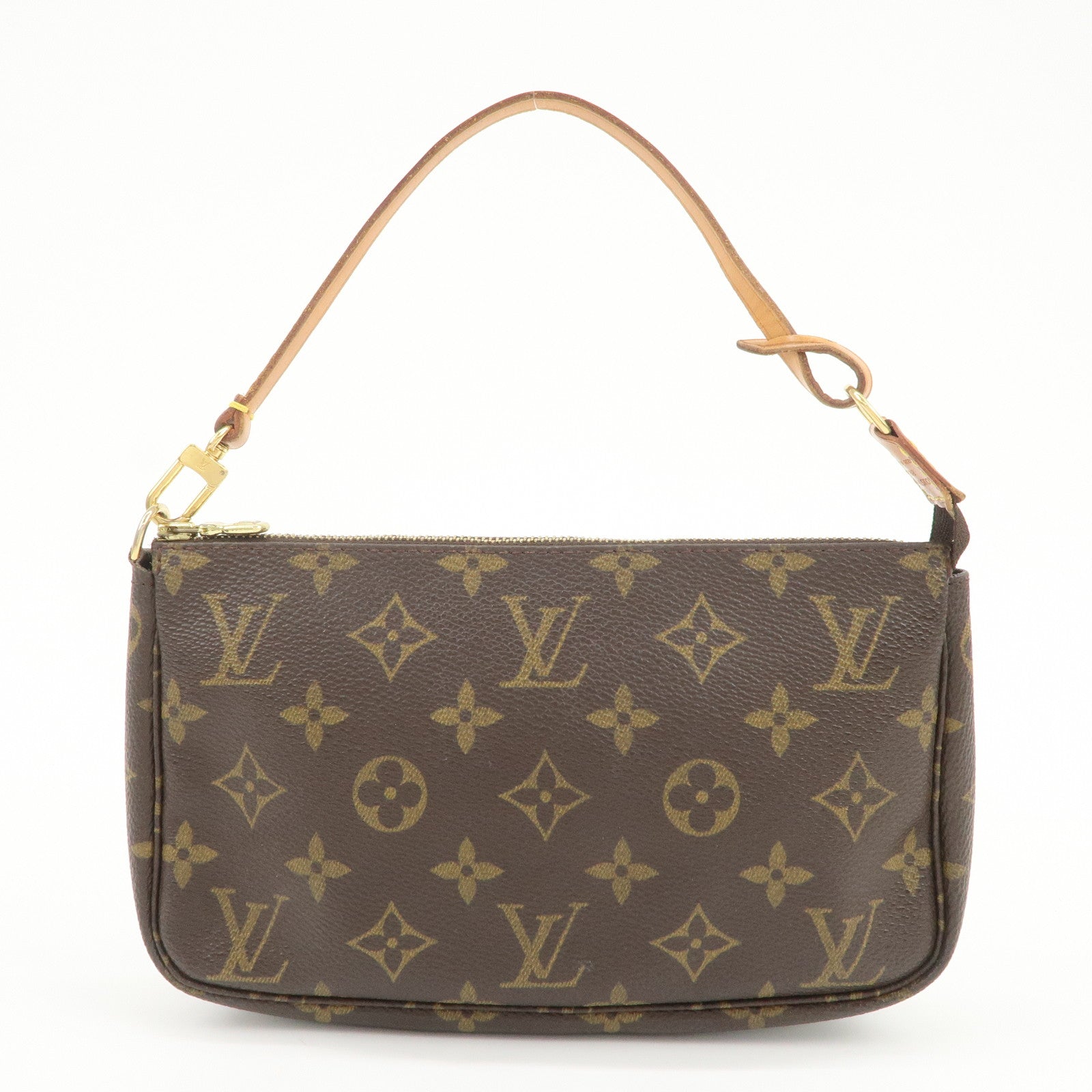 Louis Vuitton Monogram Pochette Accessoires Pouch Hand Bag M51980