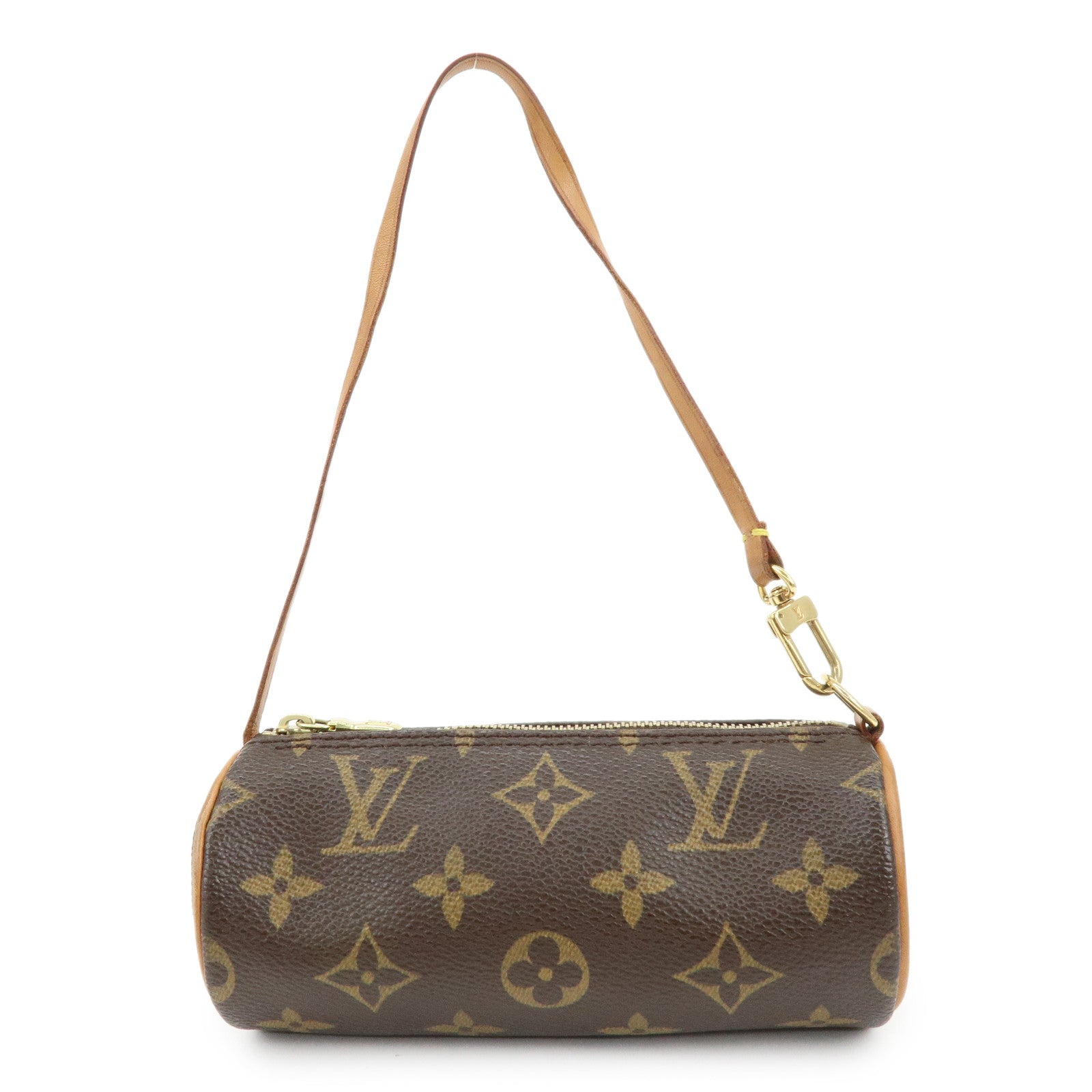 Louis Vuitton Monogram Mini Pouch for Papillon Bag Brown
