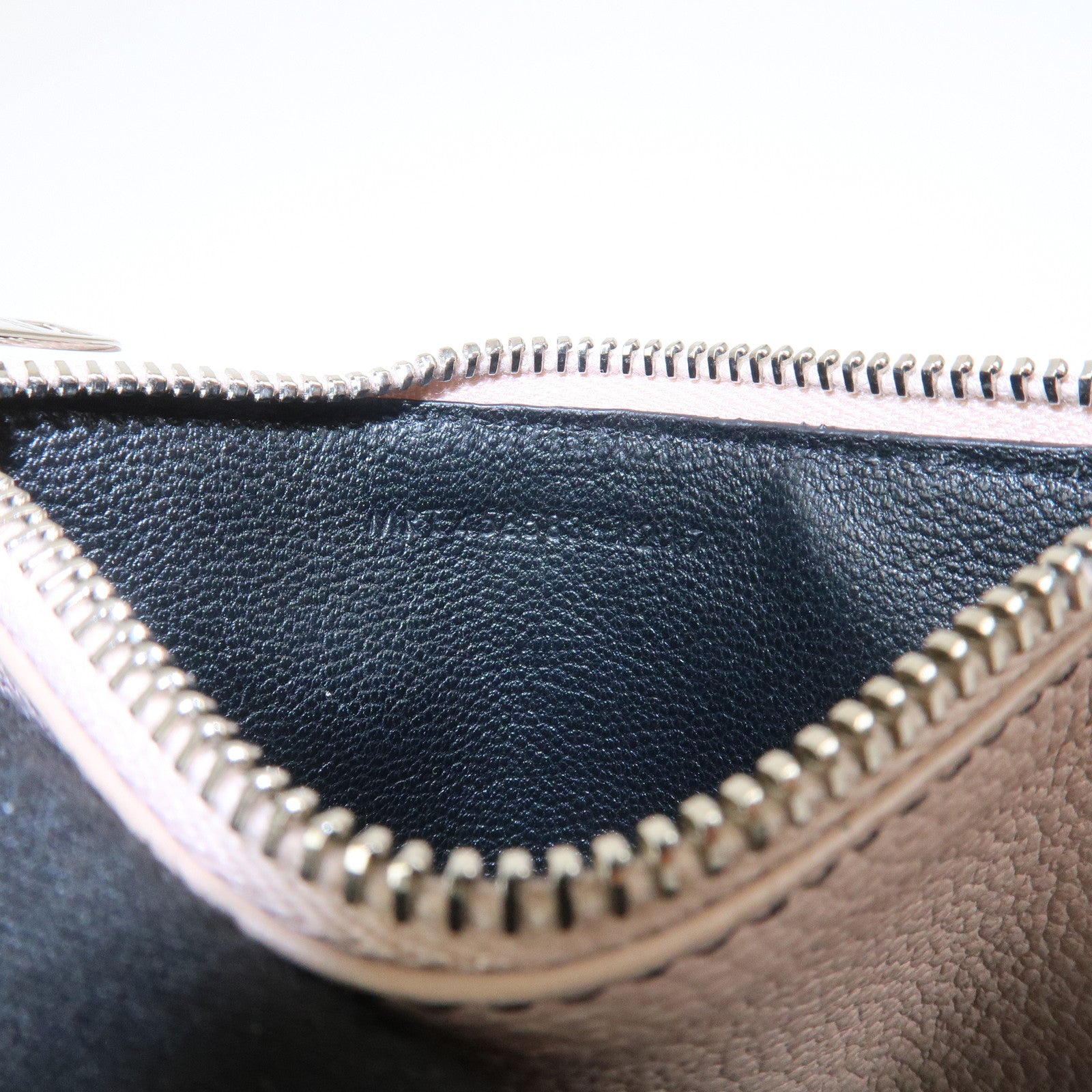 SAINT LAURENT PARIS Leather Card Case Card Holder Light Pink 458583