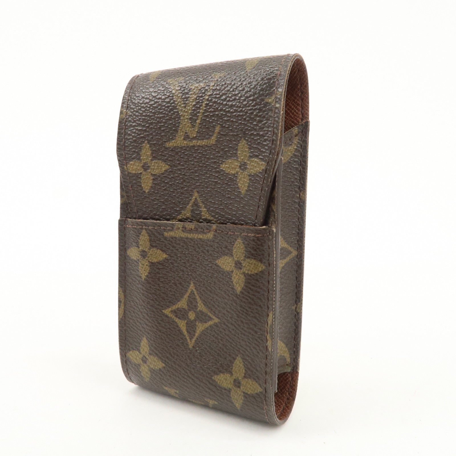 Louis Vuitton Set of 3 Monogram Etui Cigarette Case Brown M63024 Used