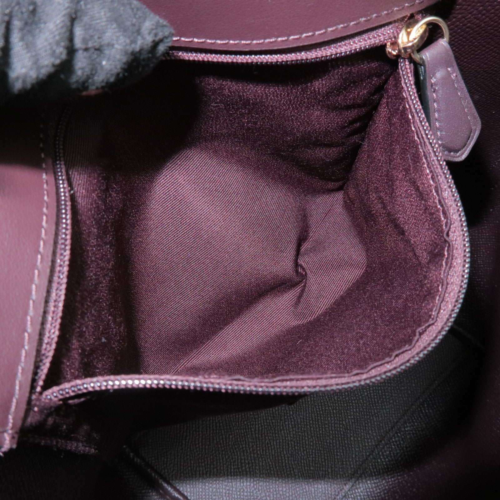 COACH Signature City PVC Leather 2Way Shoulder Bucket Bag Brown