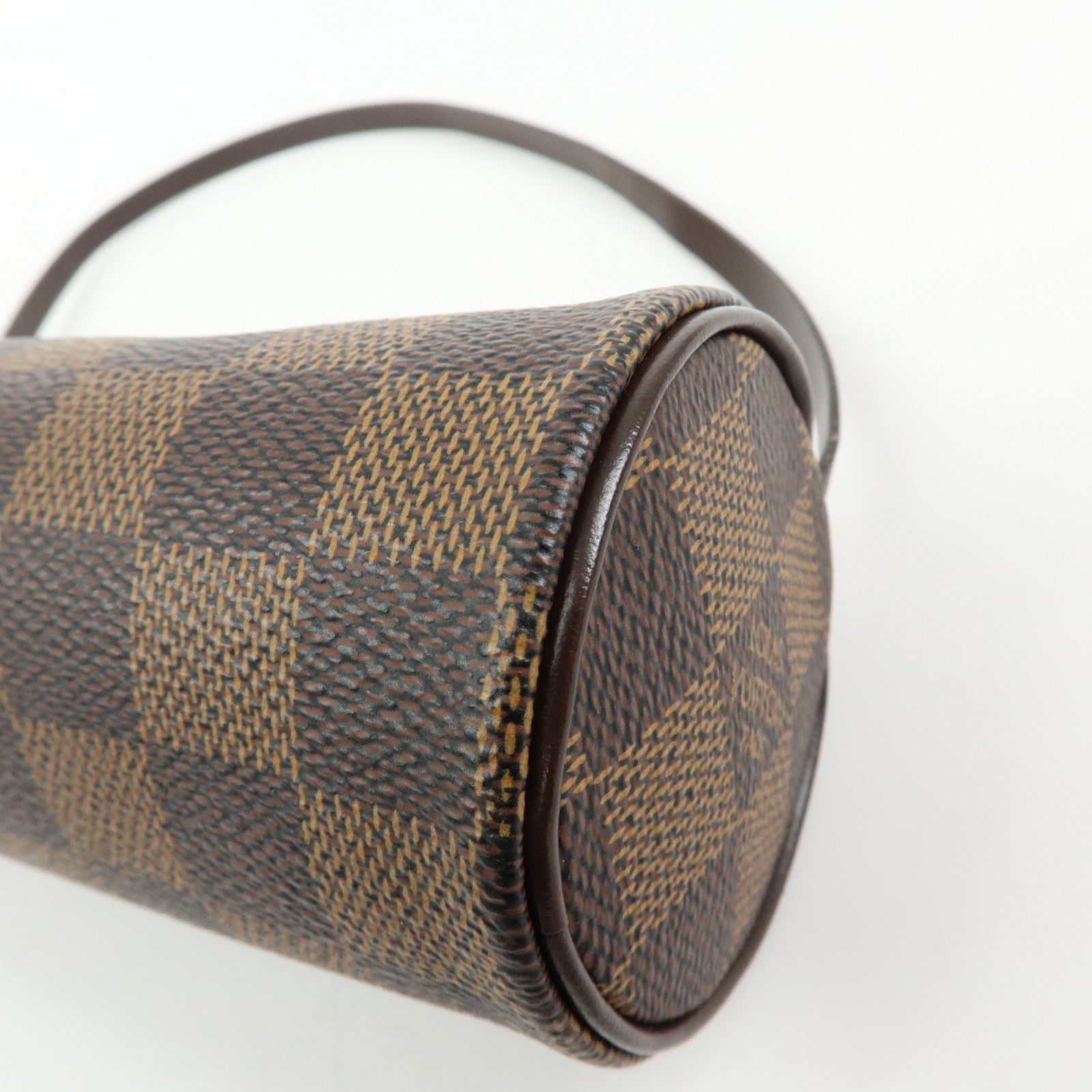 Louis Vuitton Damier Ebene Mini Pouch for Papillon Bag Brown
