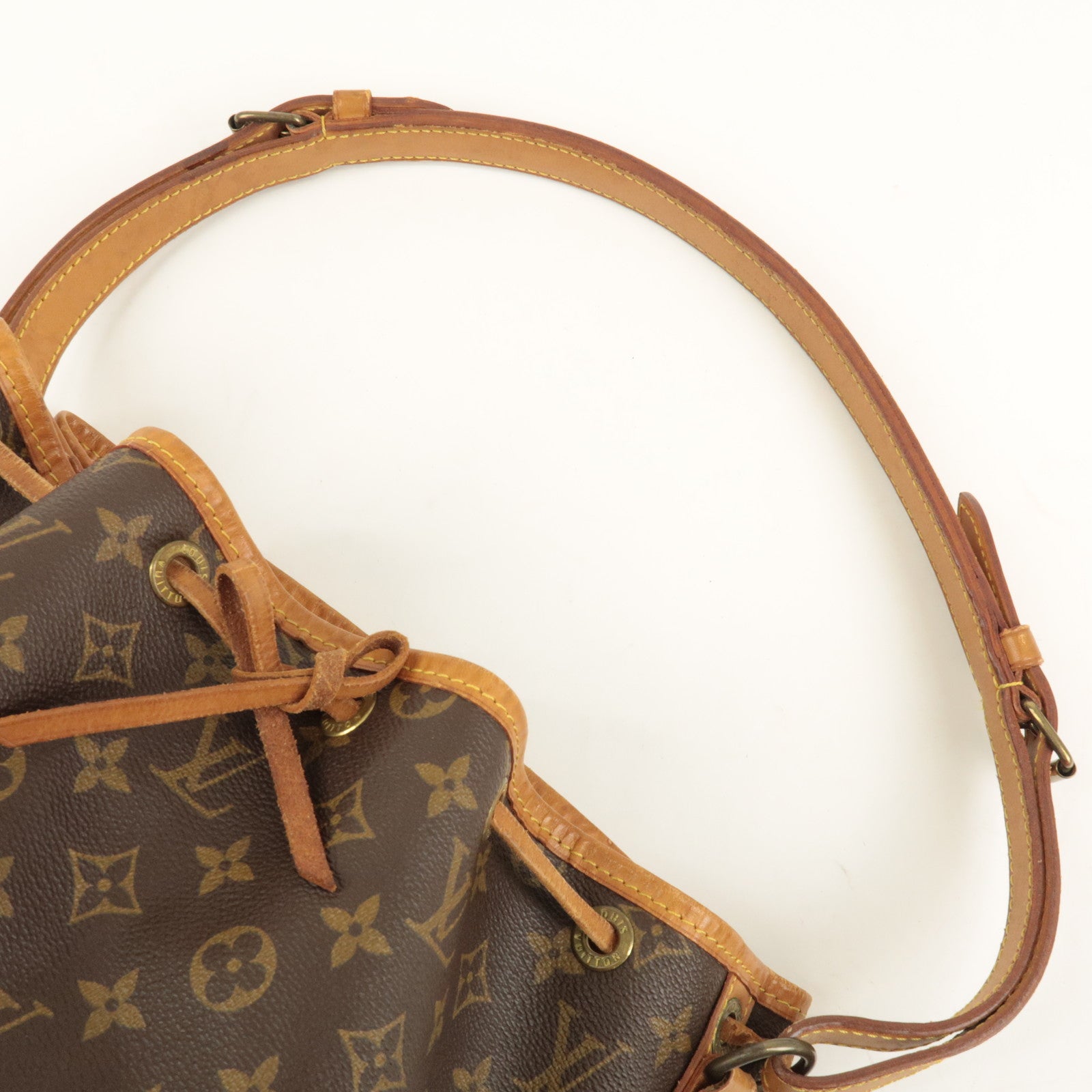 Louis Vuitton Monogram Noe Shoulder Bag Hand Bag Brown M42224