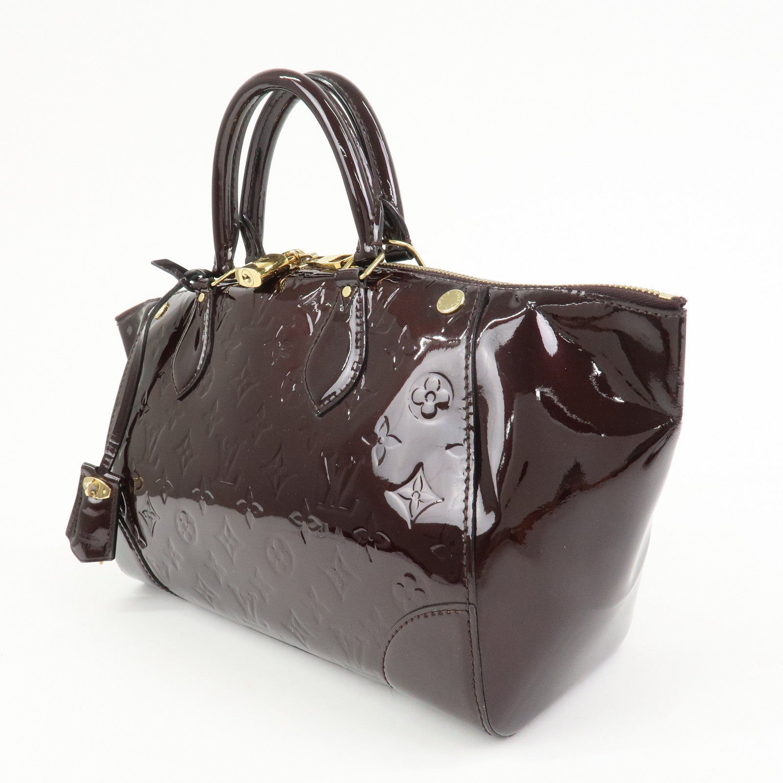 Louis Vuitton Monogam Vernis Leather Santa Monica 2Way Bag M50423