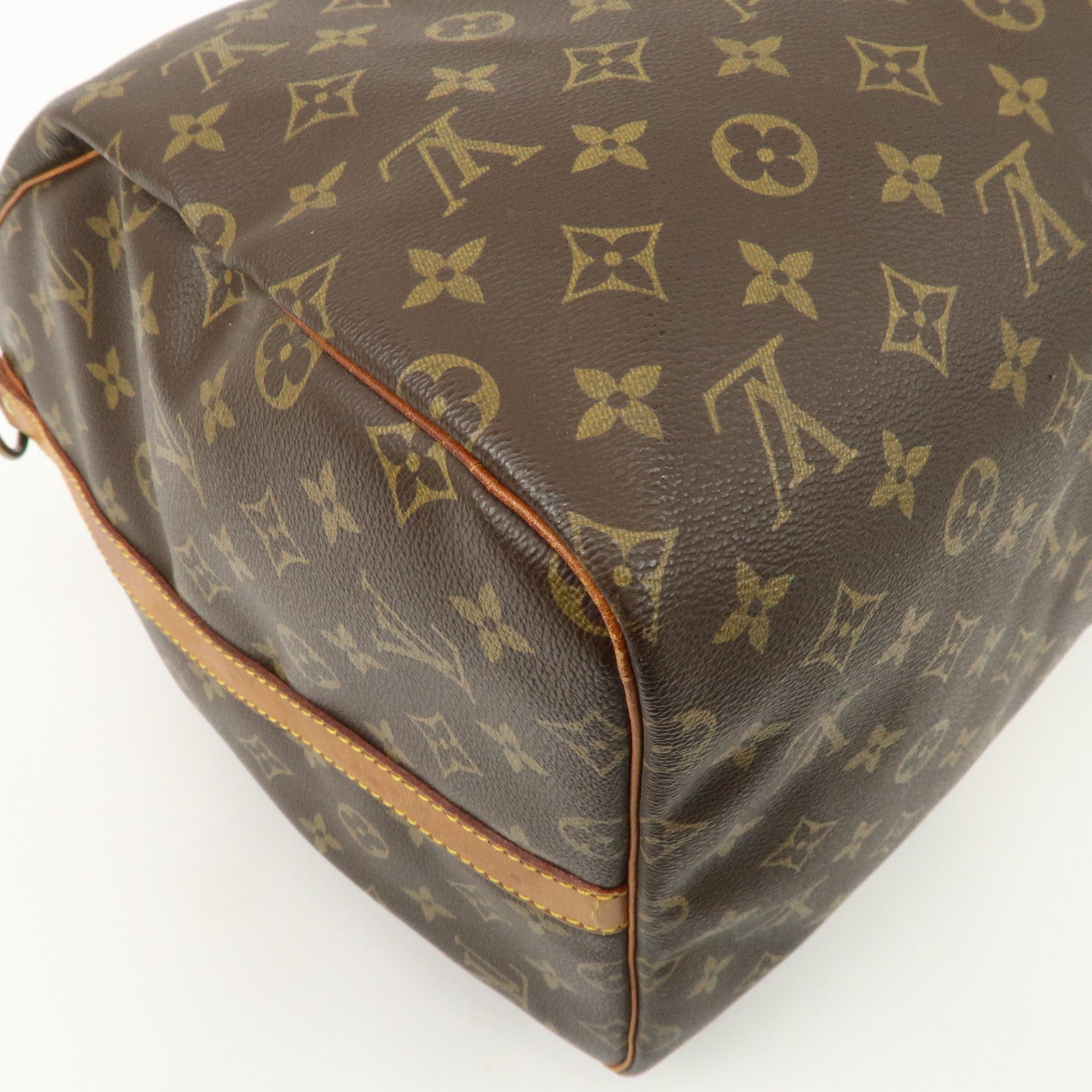 Louis Vuitton Keep All Bandouliere 55 Boston Bag Brown M56714