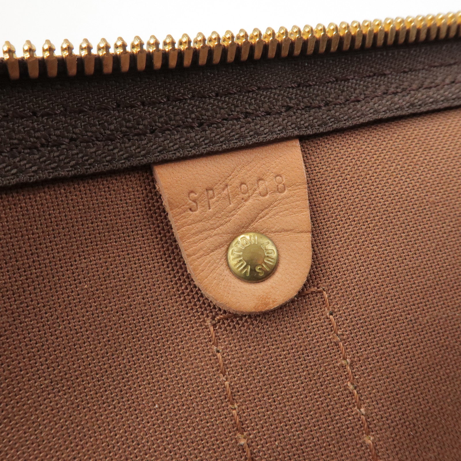 Louis Vuitton Monogram Keep All Bandouliere 50 Boston Bag M41416