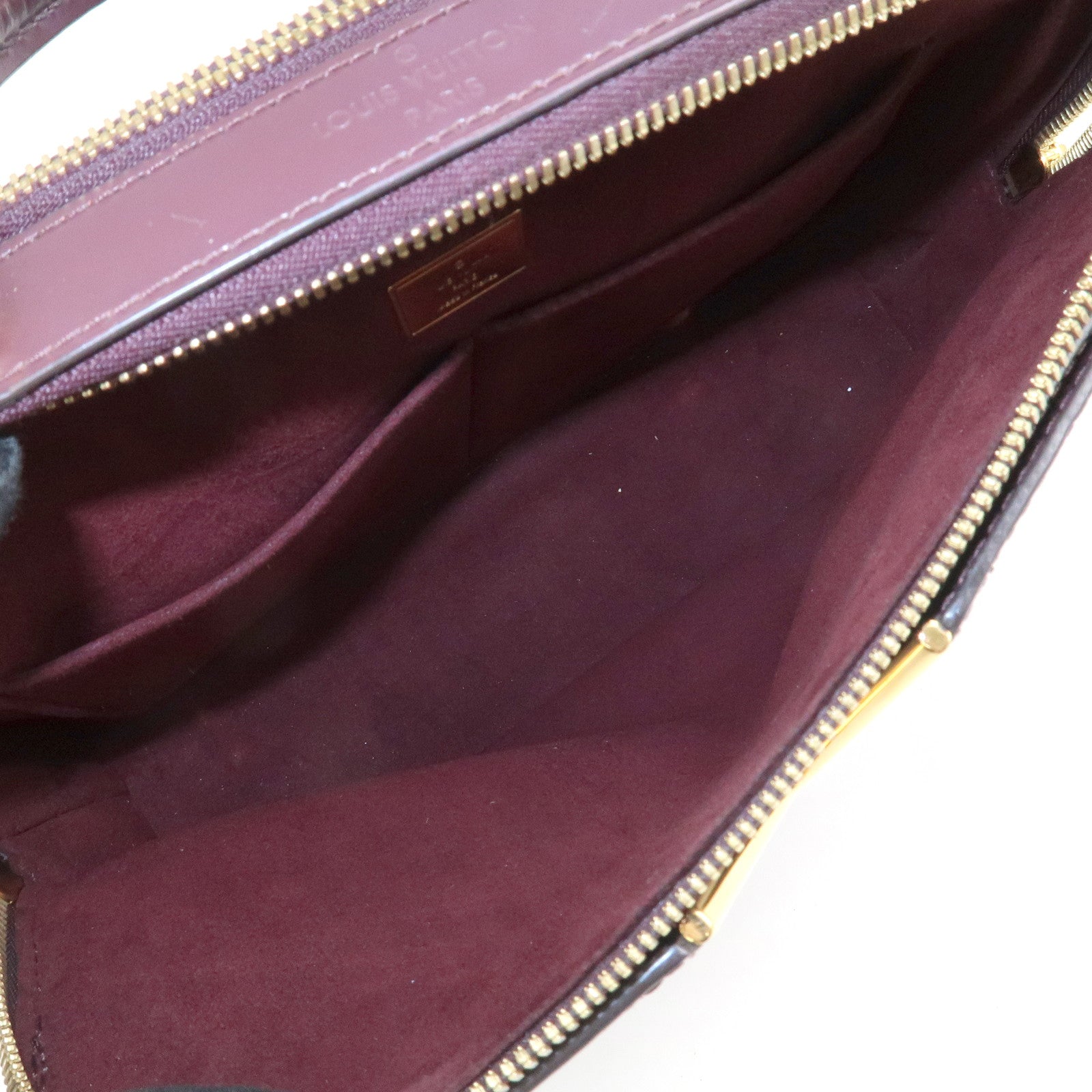 Louis Vuitton Monogram Vernis Melrose 2Way Hand Bag Amarante M42693