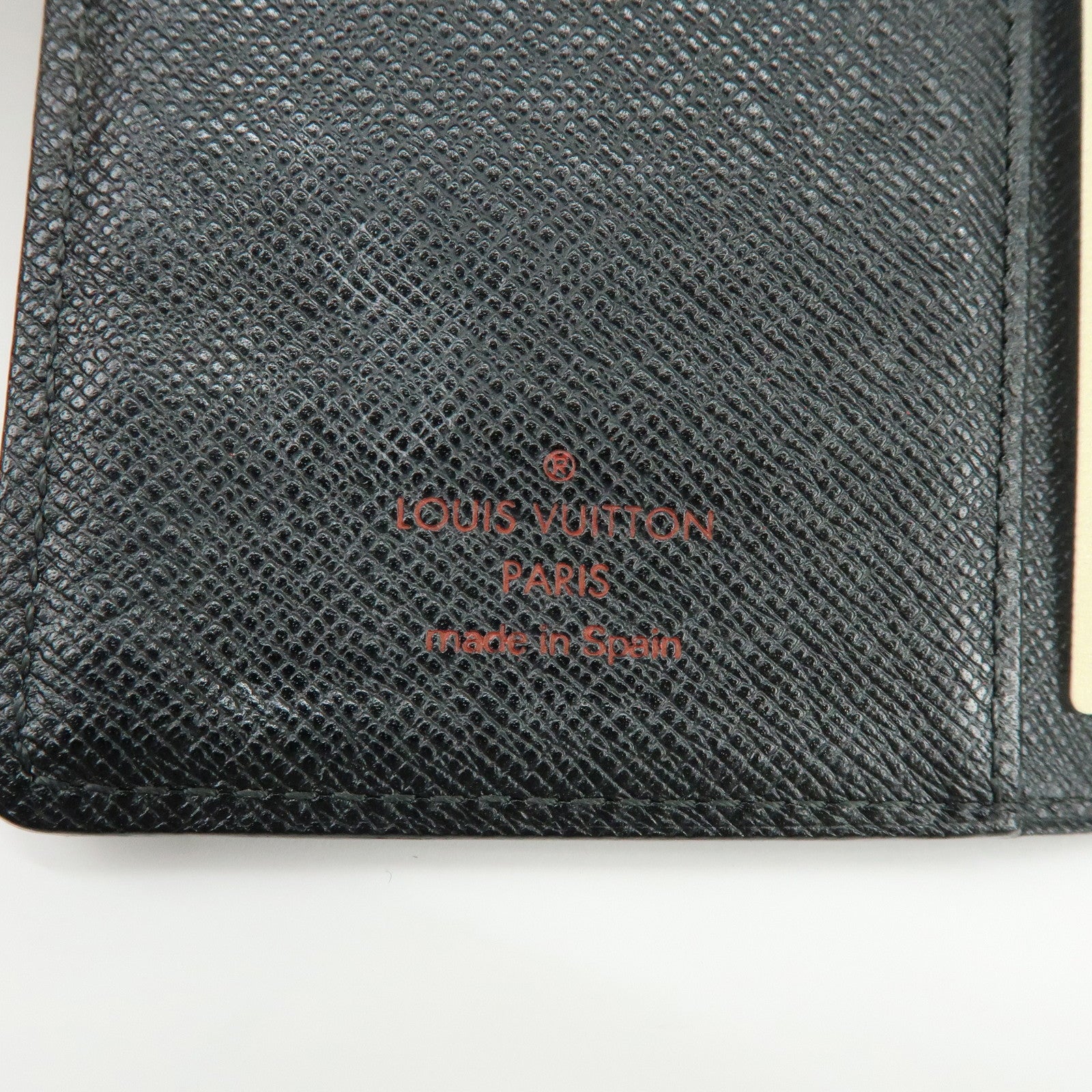 Louis Vuitton Epi Agenda PM Planner Cover Noir R20052