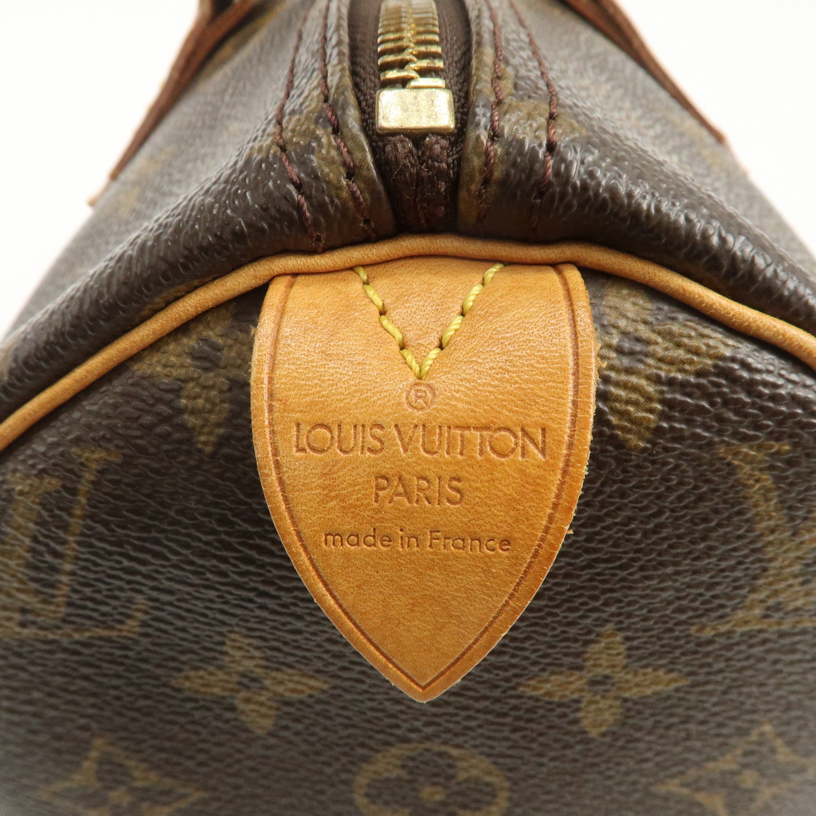 Louis Vuitton Monogram Speedy 30 Boston Bag Hand Bag Brown M41526