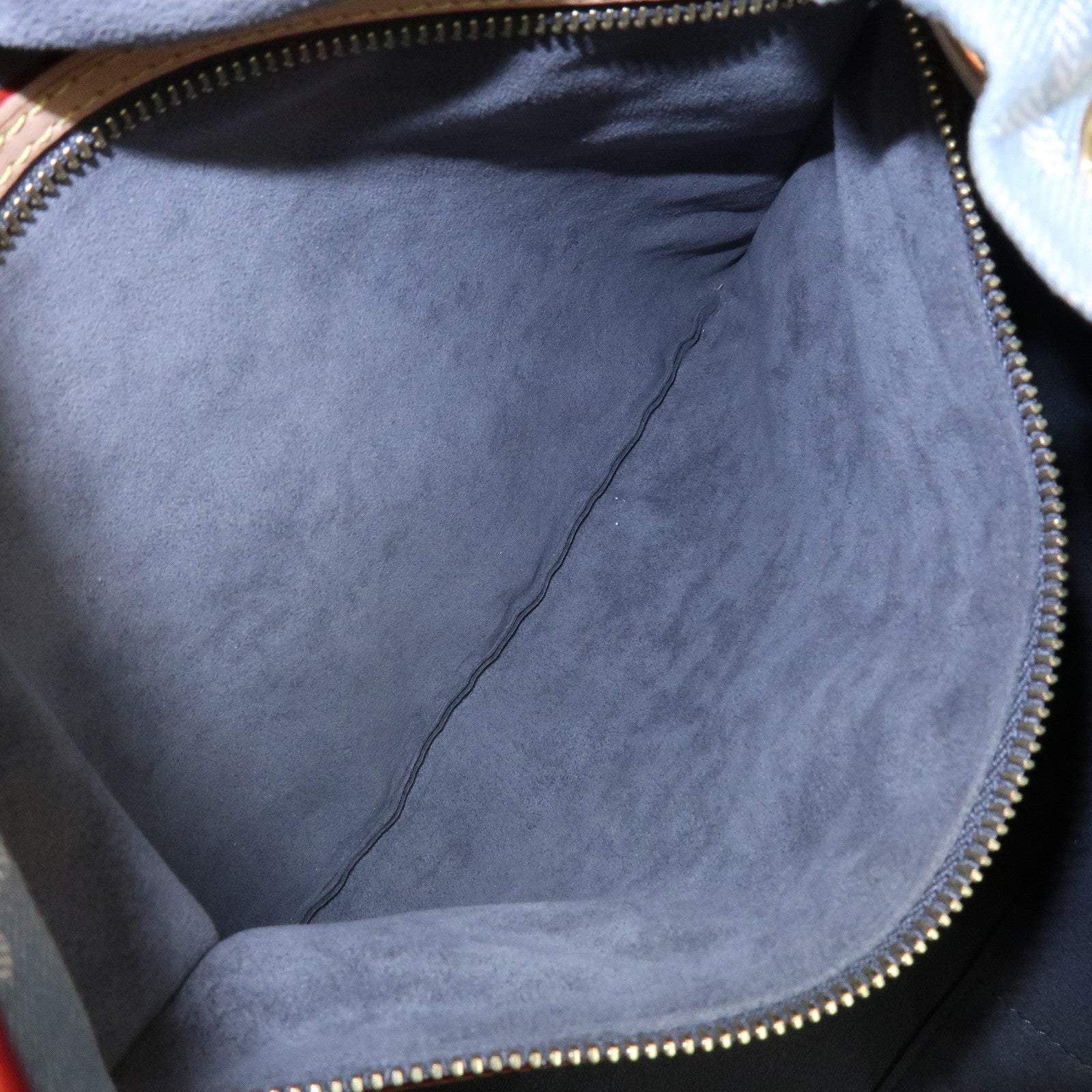 Louis Vuitton Monogram Denim Daily GM Shoulder Bag Blue M40492