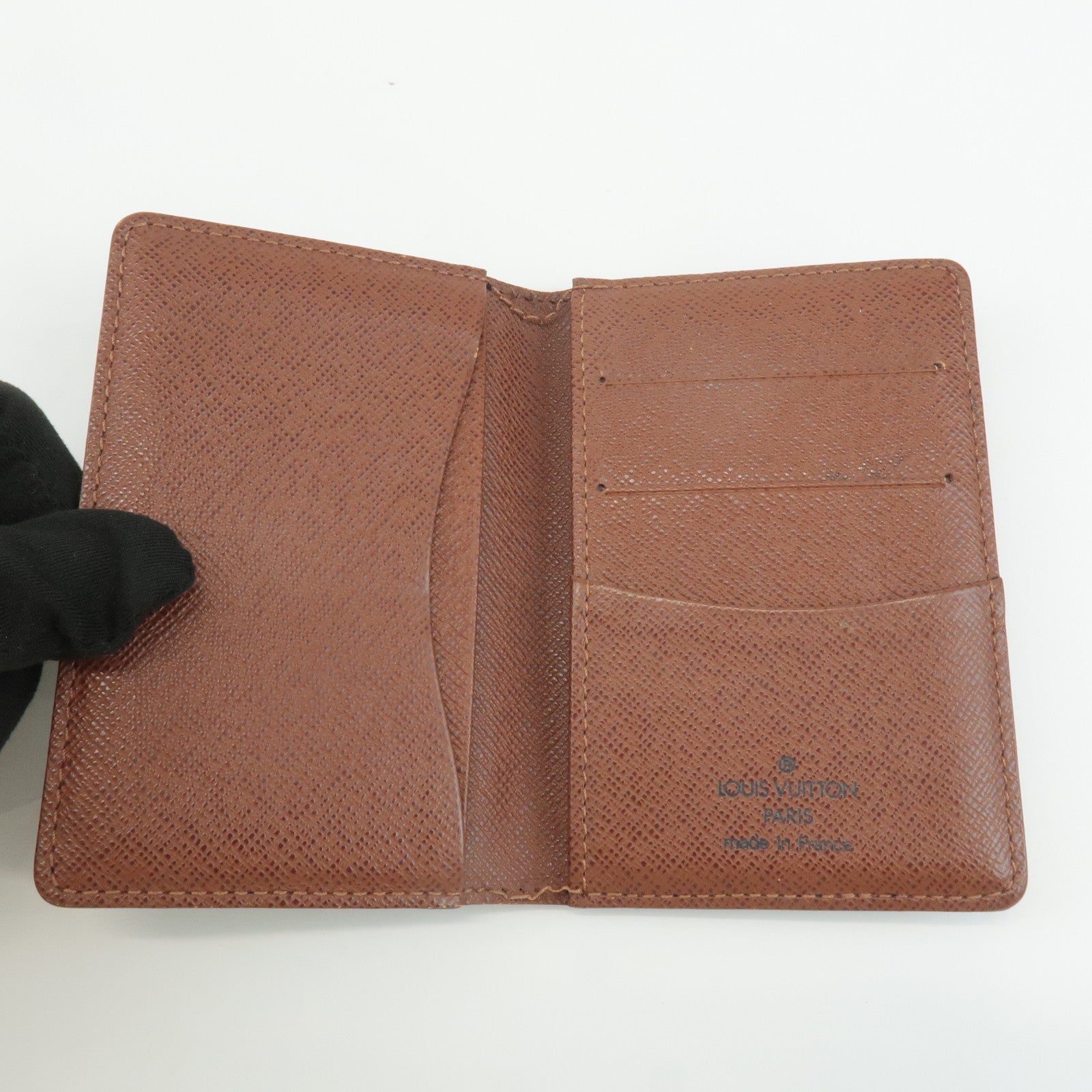 Louis Vuitton Set of 2 Monogram Canvas Card Case M61732/M60937 Used