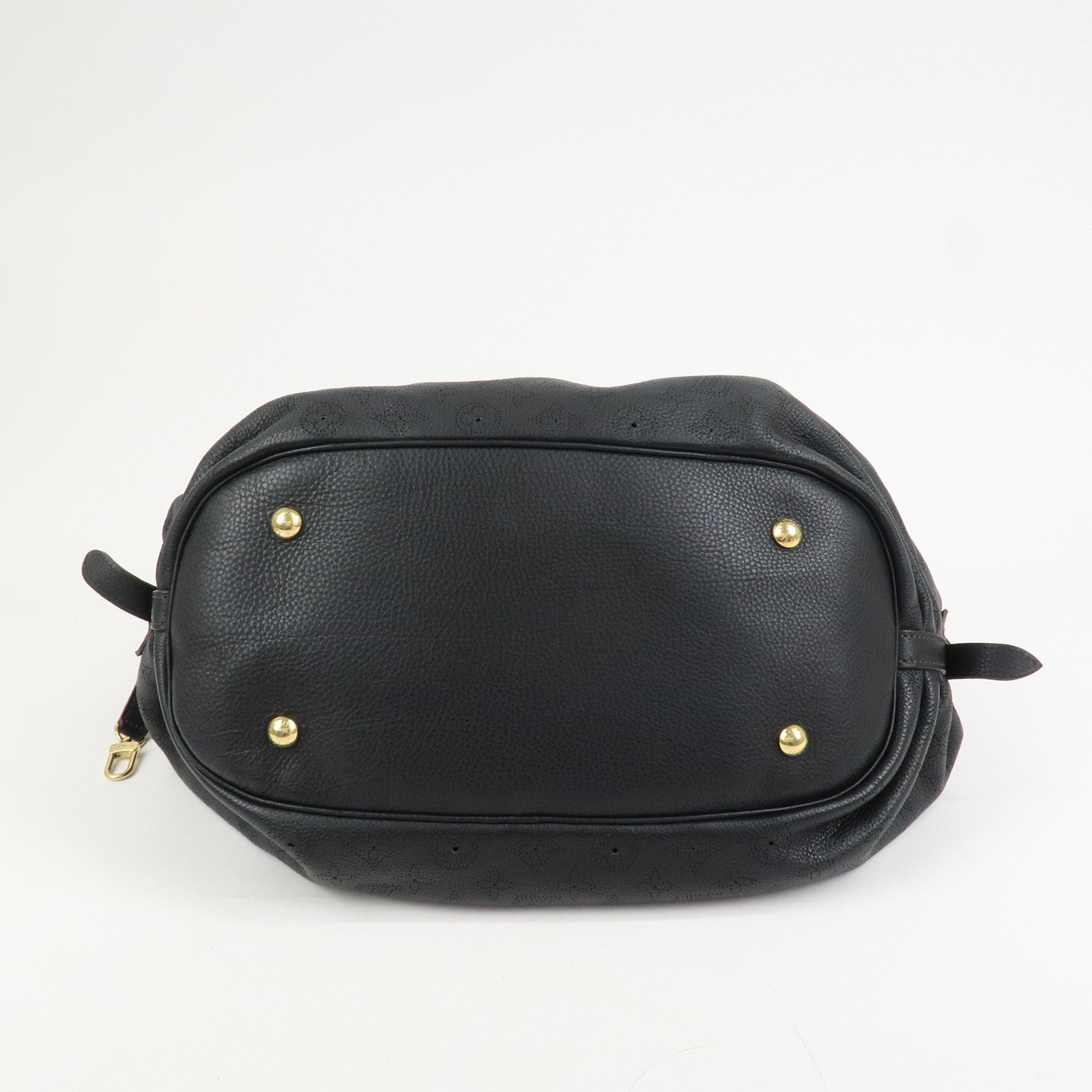 Louis Vuitton Monogram Mahina XL Leather Hand Bag Noir M95547