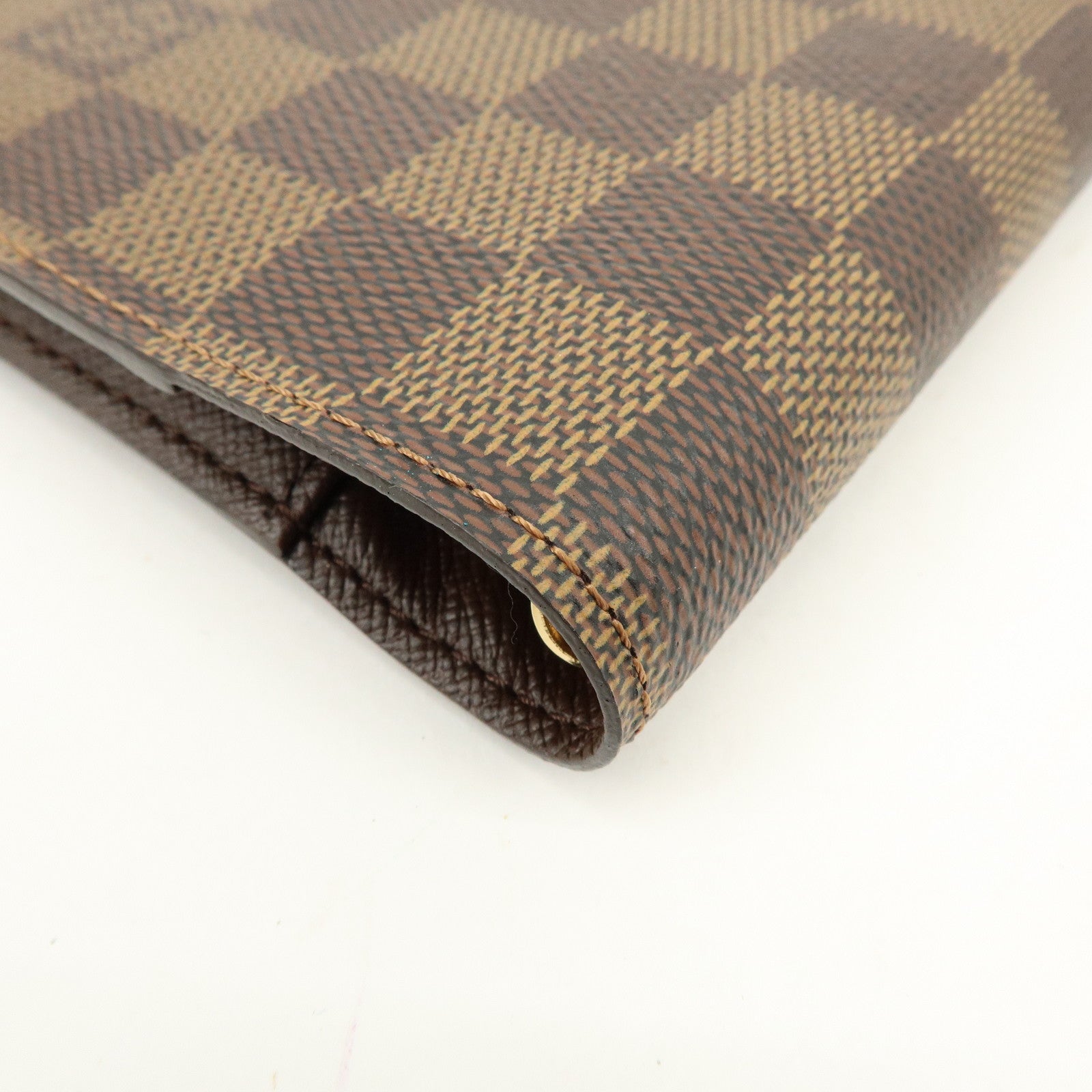Louis Vuitton Damier Agenda PM Planner Cover Damier Ebene R20700