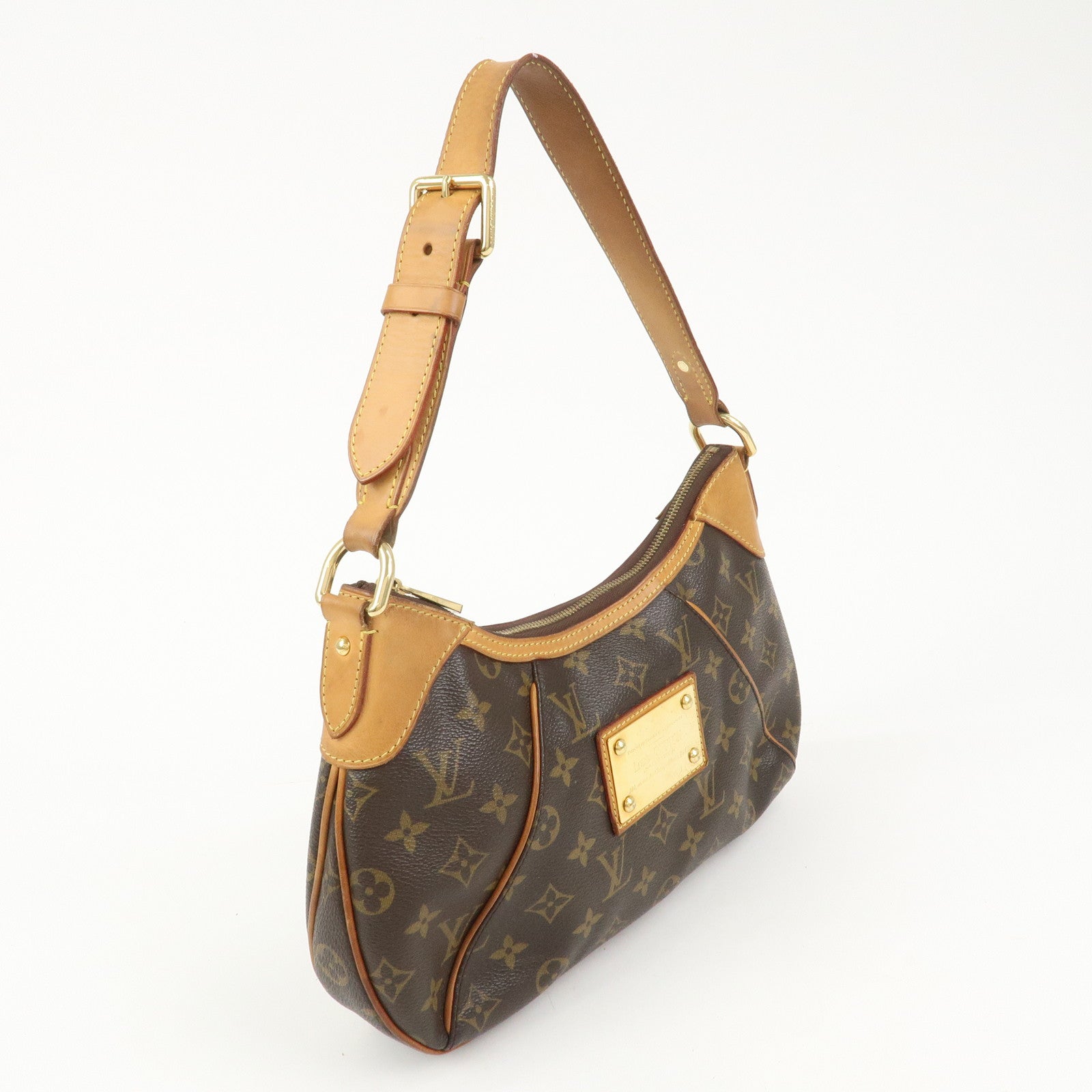 Louis Vuitton Monogram Thames PM Shoulder Bag Brown M56384