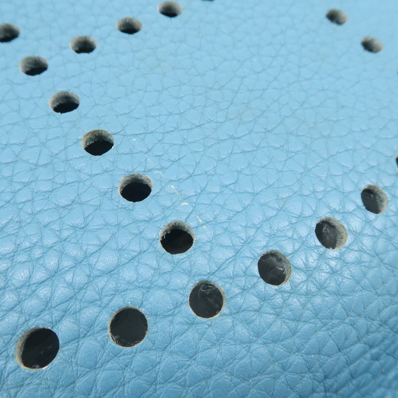 HERMES Taurillon Clemence Canvas Evelyne 3PM L Stamped Shoulder Bag