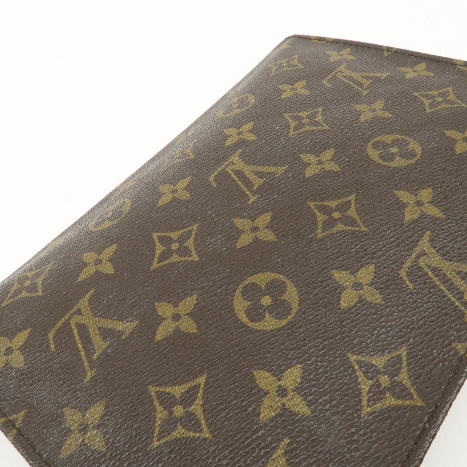 Louis Vuitton Monogram Pochette Lava 23 Clutch Bag M51940 Used