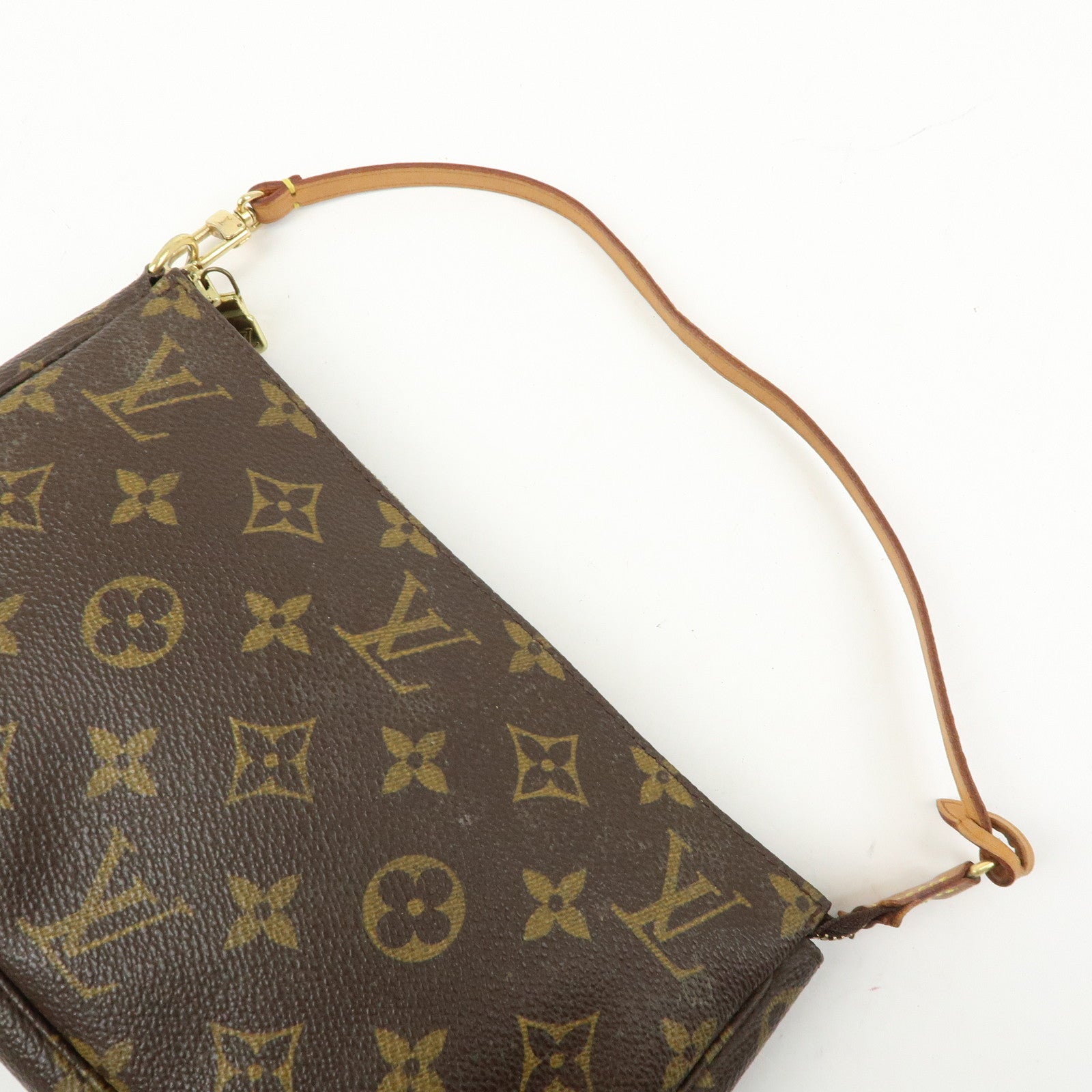 Louis Vuitton Monogram Pochette Accessoires Pouch Hand Bag M51980