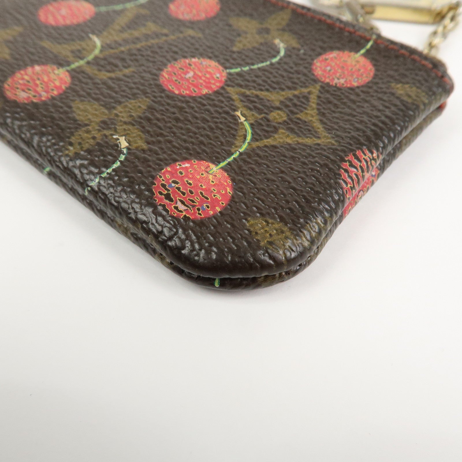 Louis Vuitton Monogram Cherry Pochette Cles Coin Case M95042