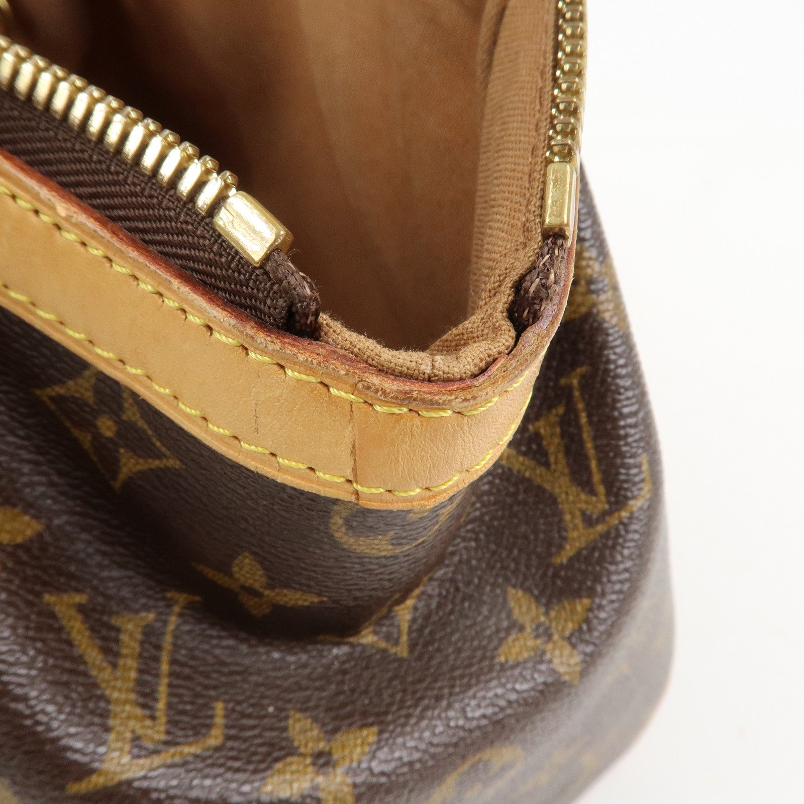 Louis Vuitton Monogram Tivoli PM Hand Bag Shoulder Bag Brown M40143