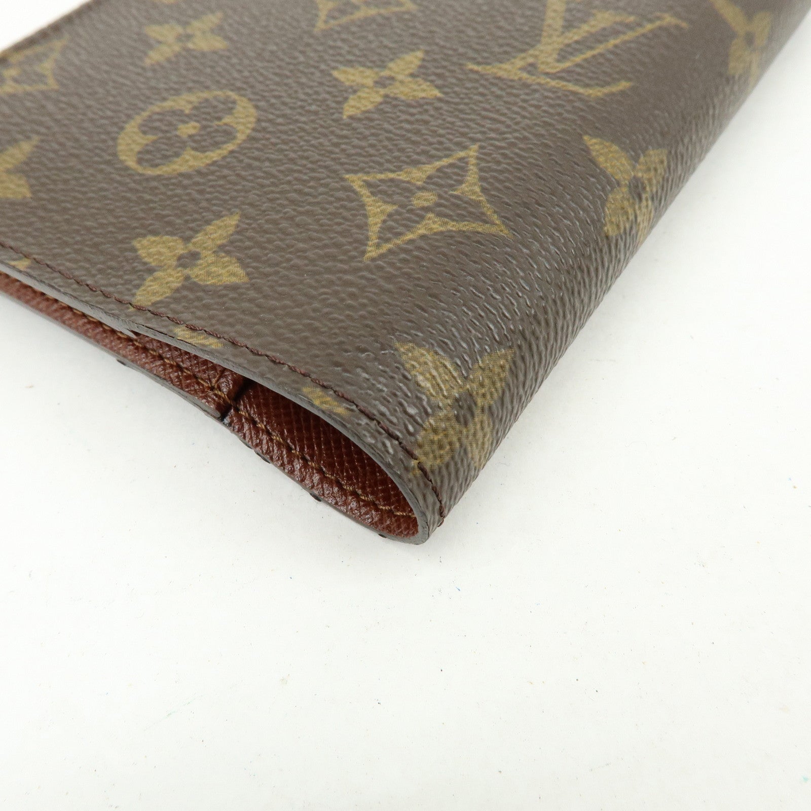 Louis Vuitton Monogram Agenda PM Planner Cover Brown R20005