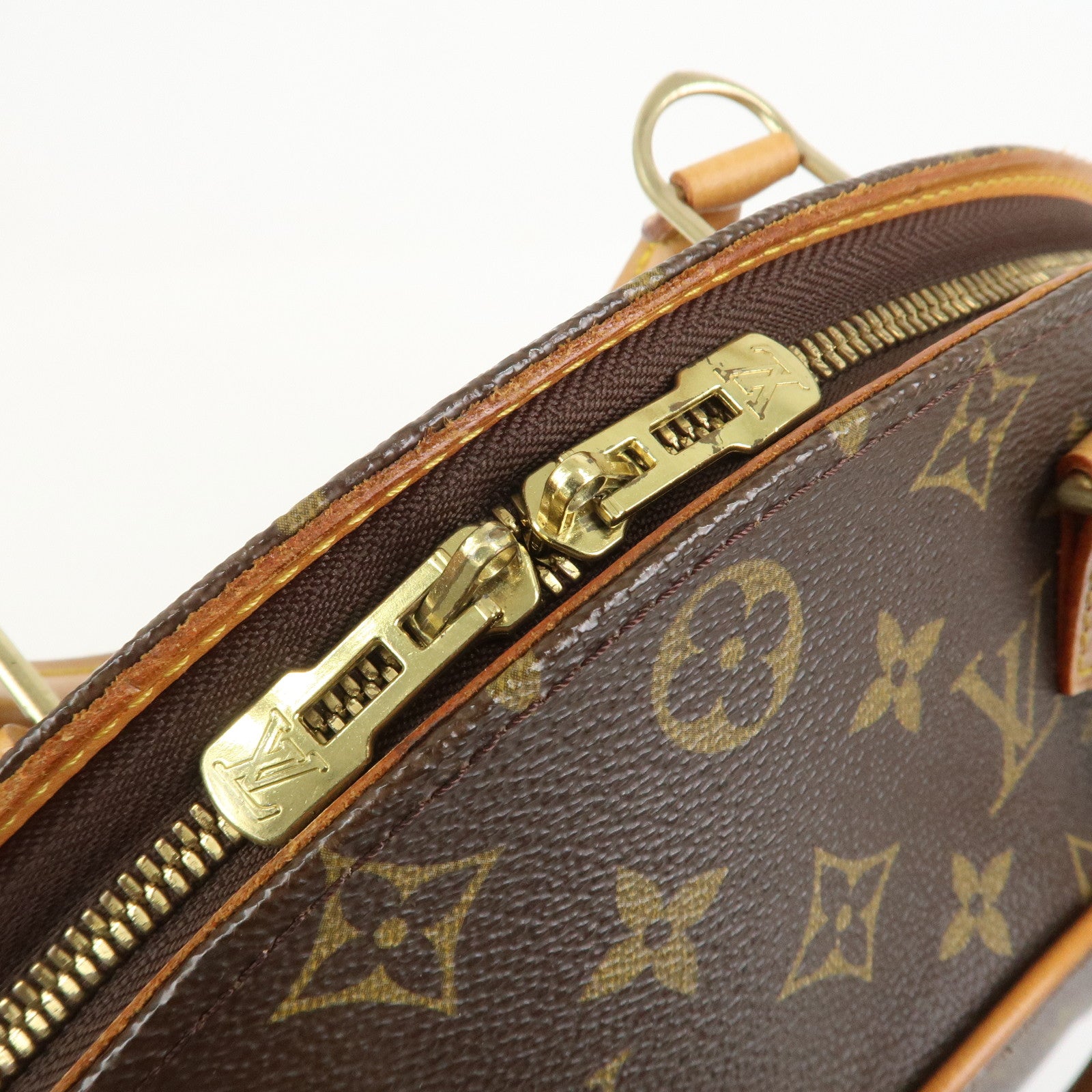 Louis Vuitton Monogram Ellipse MM Hand Bag Brown M51126
