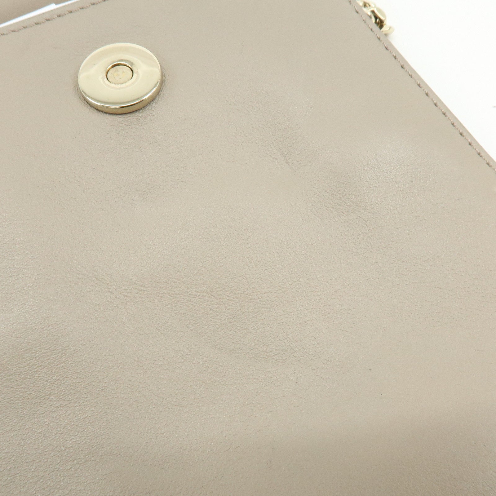 Chloe Faye Suede Leather Shoulder Bag Crossbody Bag Beige