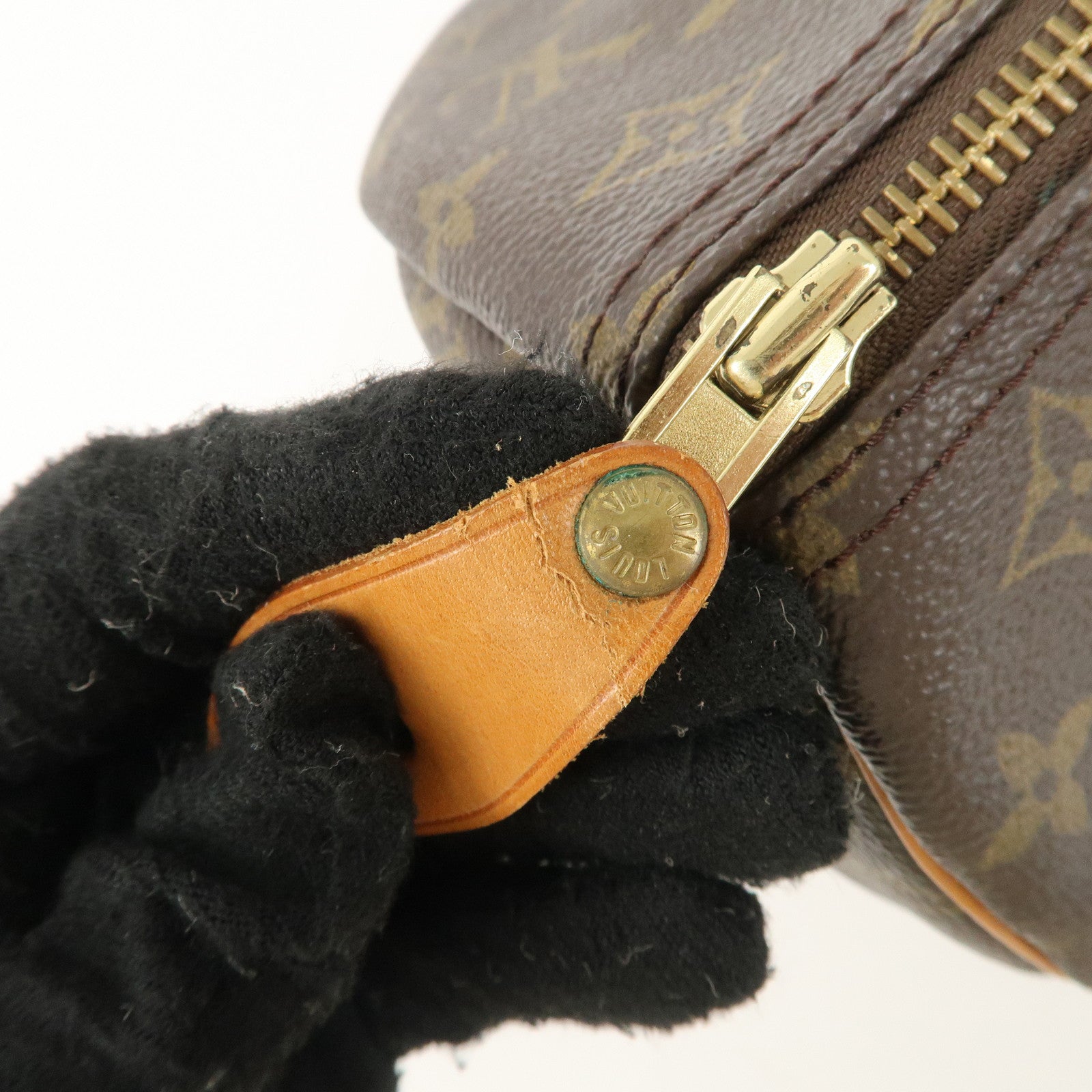 Louis Vuitton Monogram Speedy 30 Hand Bag Boston Bag M41526 Used