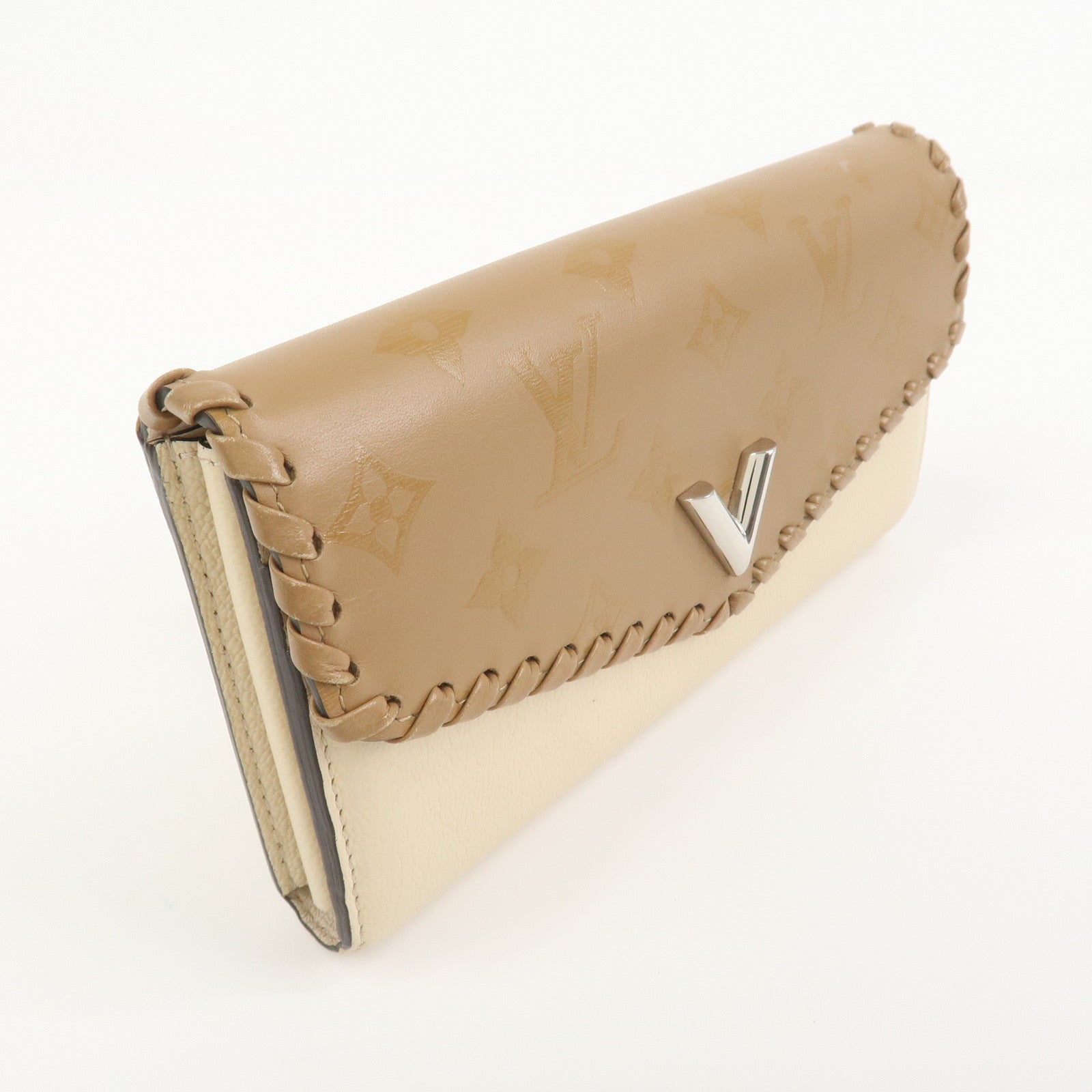 Louis Vuitton Monogram Portefeuille Very Long Wallet Sesame M63101