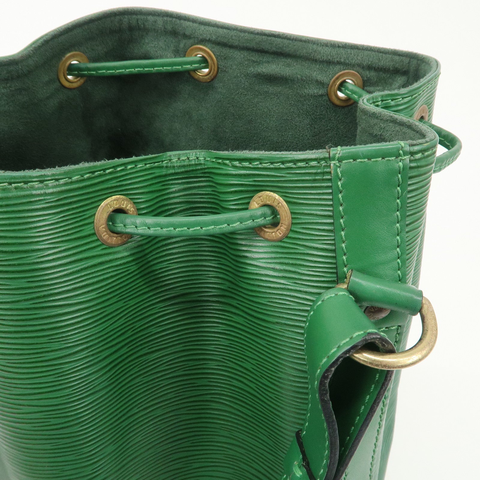 Louis Vuitton Epi Leather Noe Shoulder Bag Borneo Green M44004