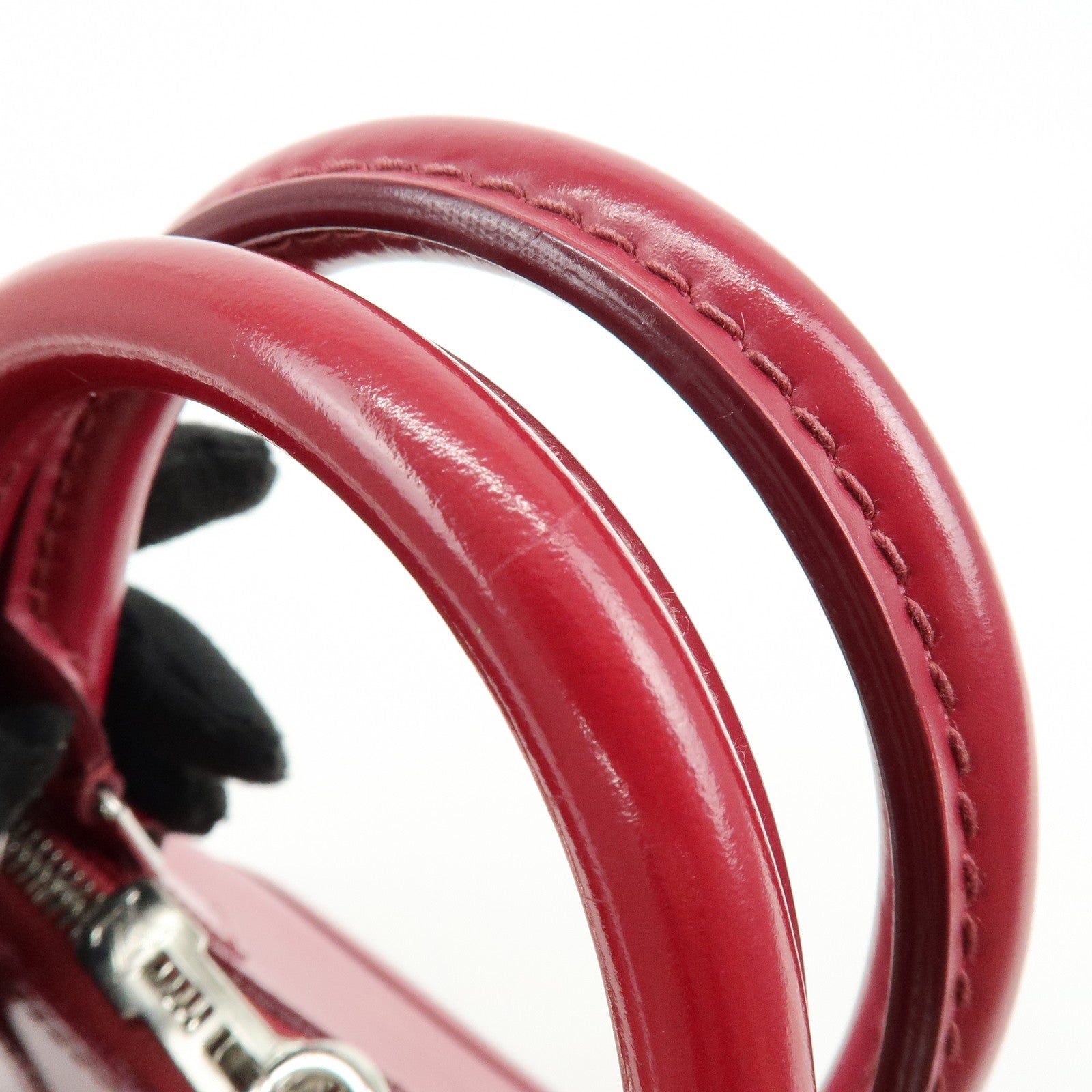 Louis Vuitton Epi Alma BB 2Way Hand Bag Shoulder Bag Fuchsia M40851